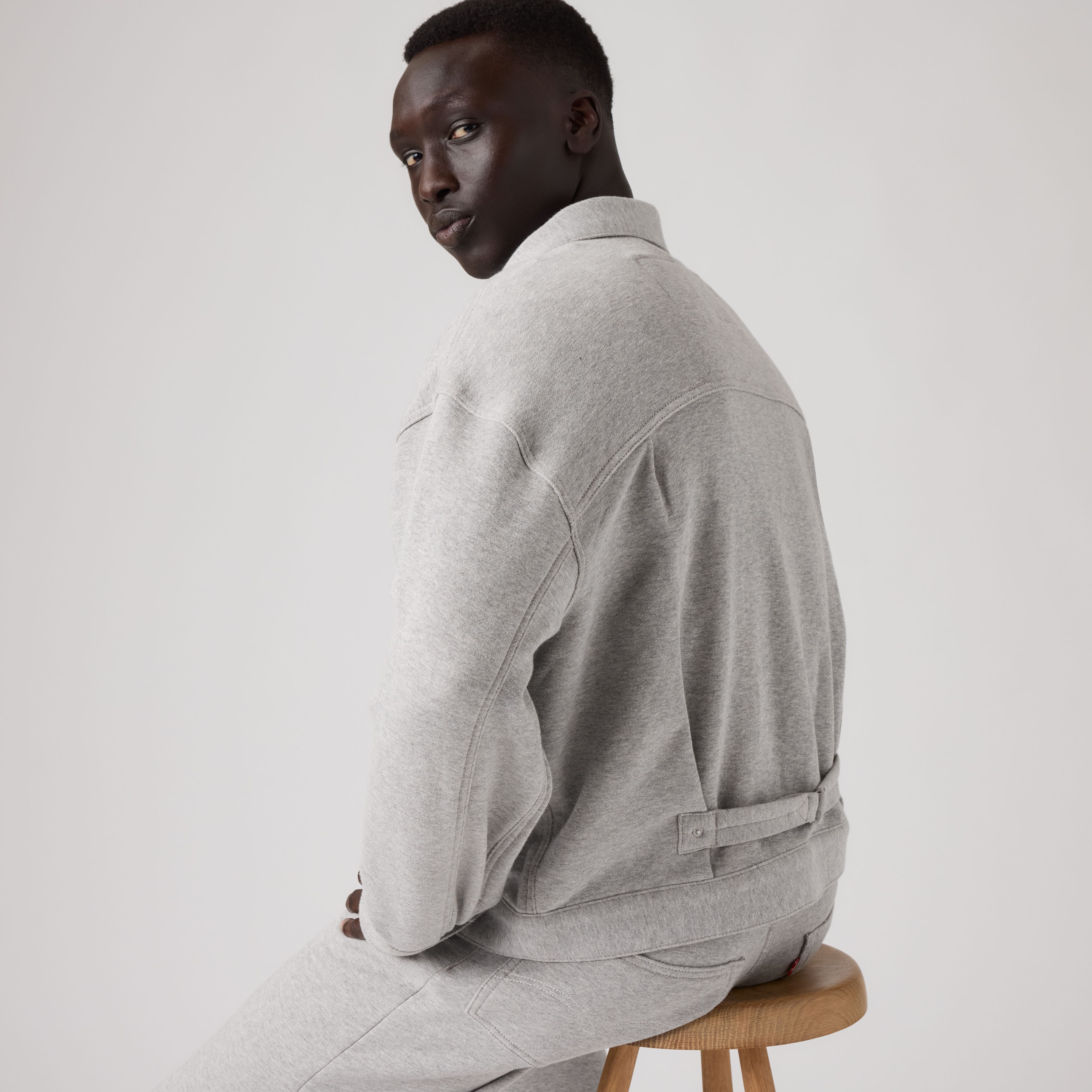 Levi's® x BEAMS x Loopwheeler Men's Super Wide Type I Jacket 4