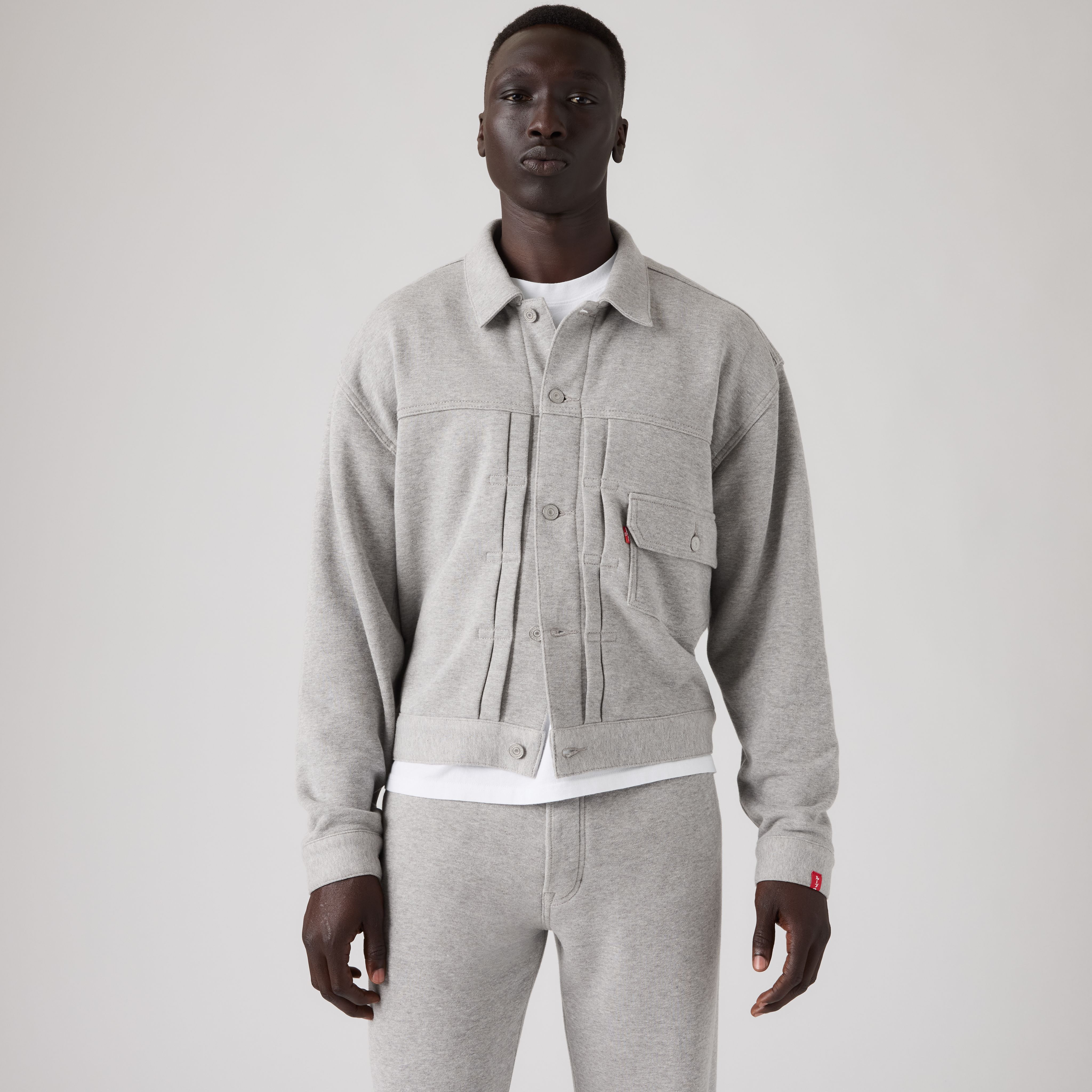 Levi's® x BEAMS x Loopwheeler Men's Super Wide Type I Jacket 1