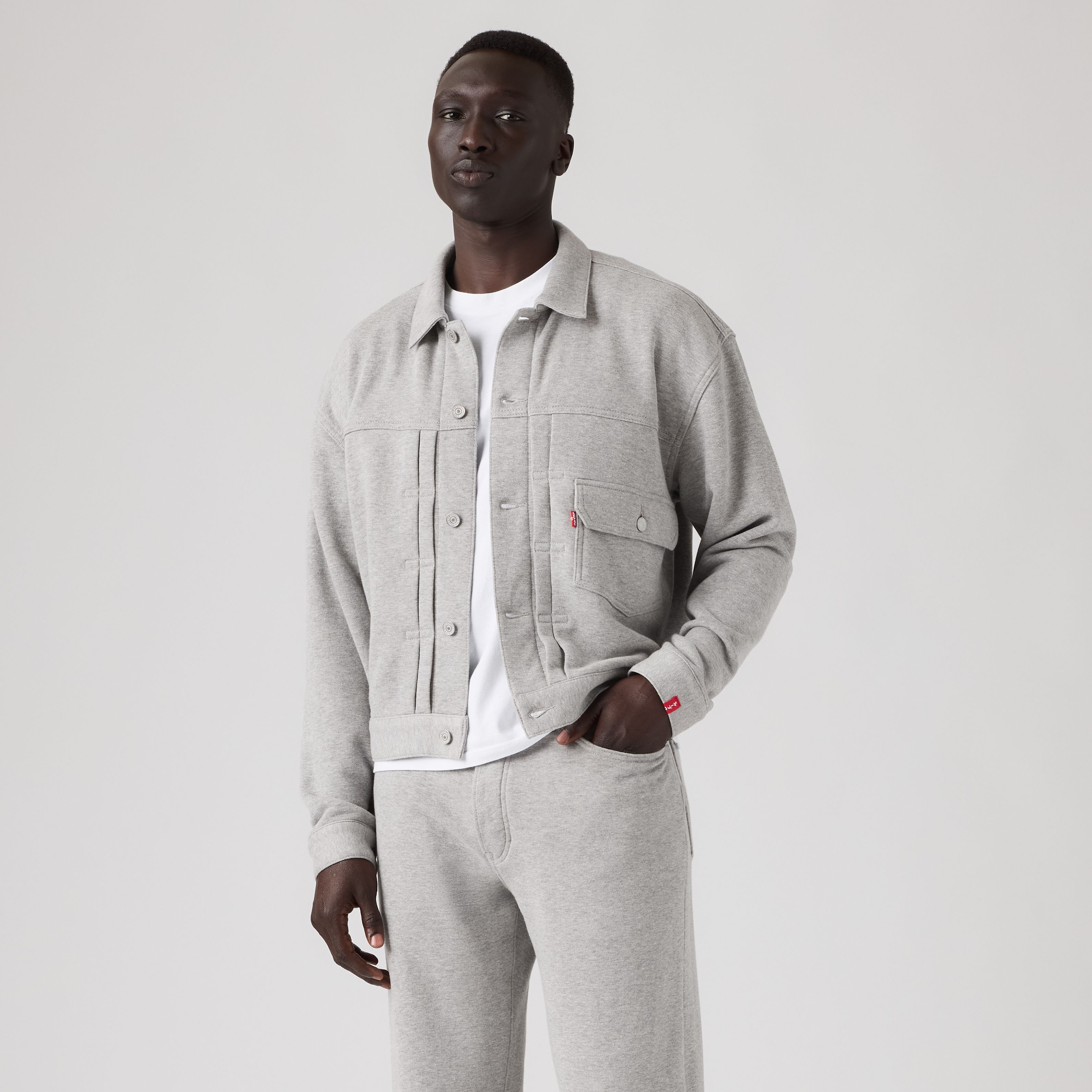 Levi's® x BEAMS x Loopwheeler Men's Super Wide Type I Jacket 5