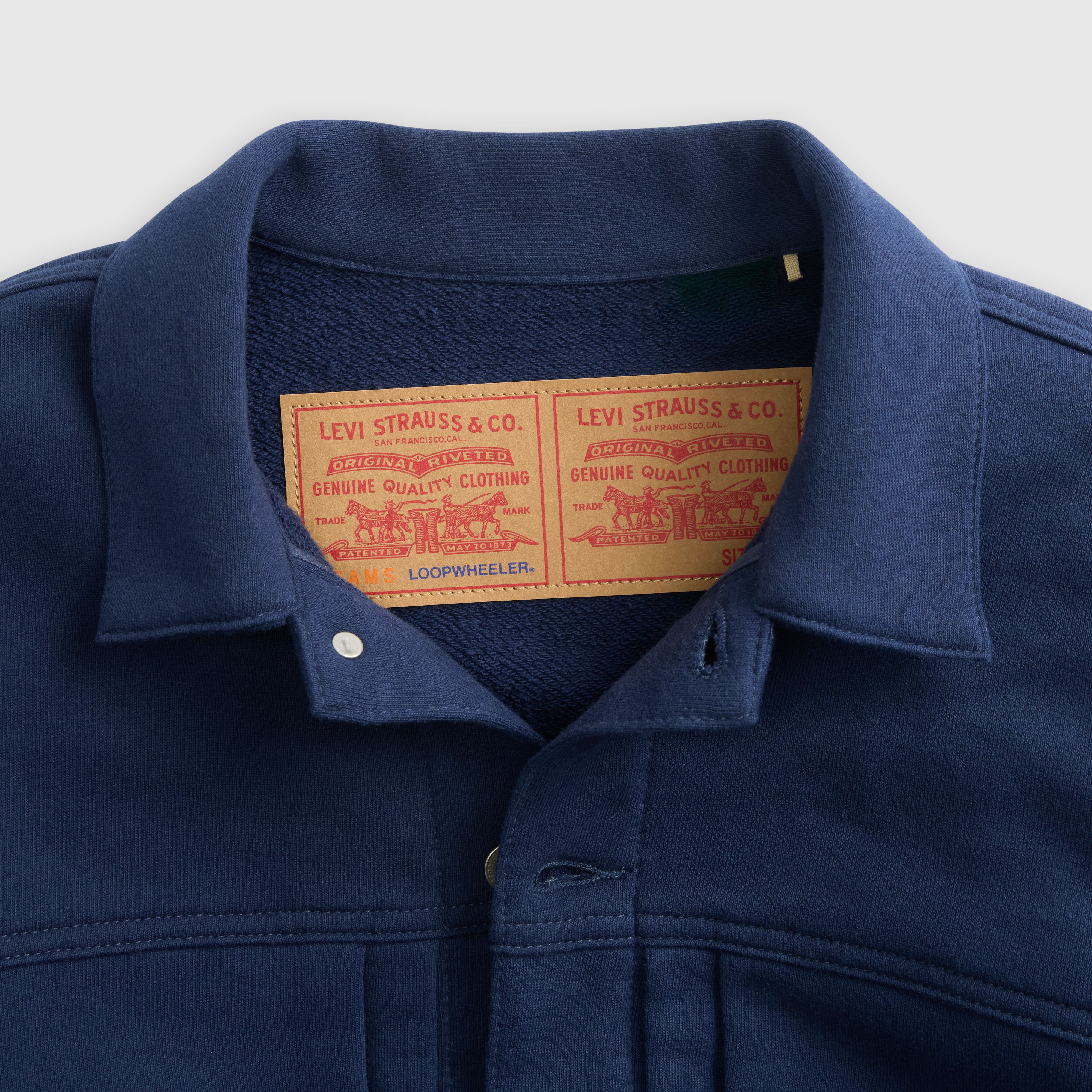 Levi's® x BEAMS x Loopwheeler Men's Super Wide Type I Jacket 9