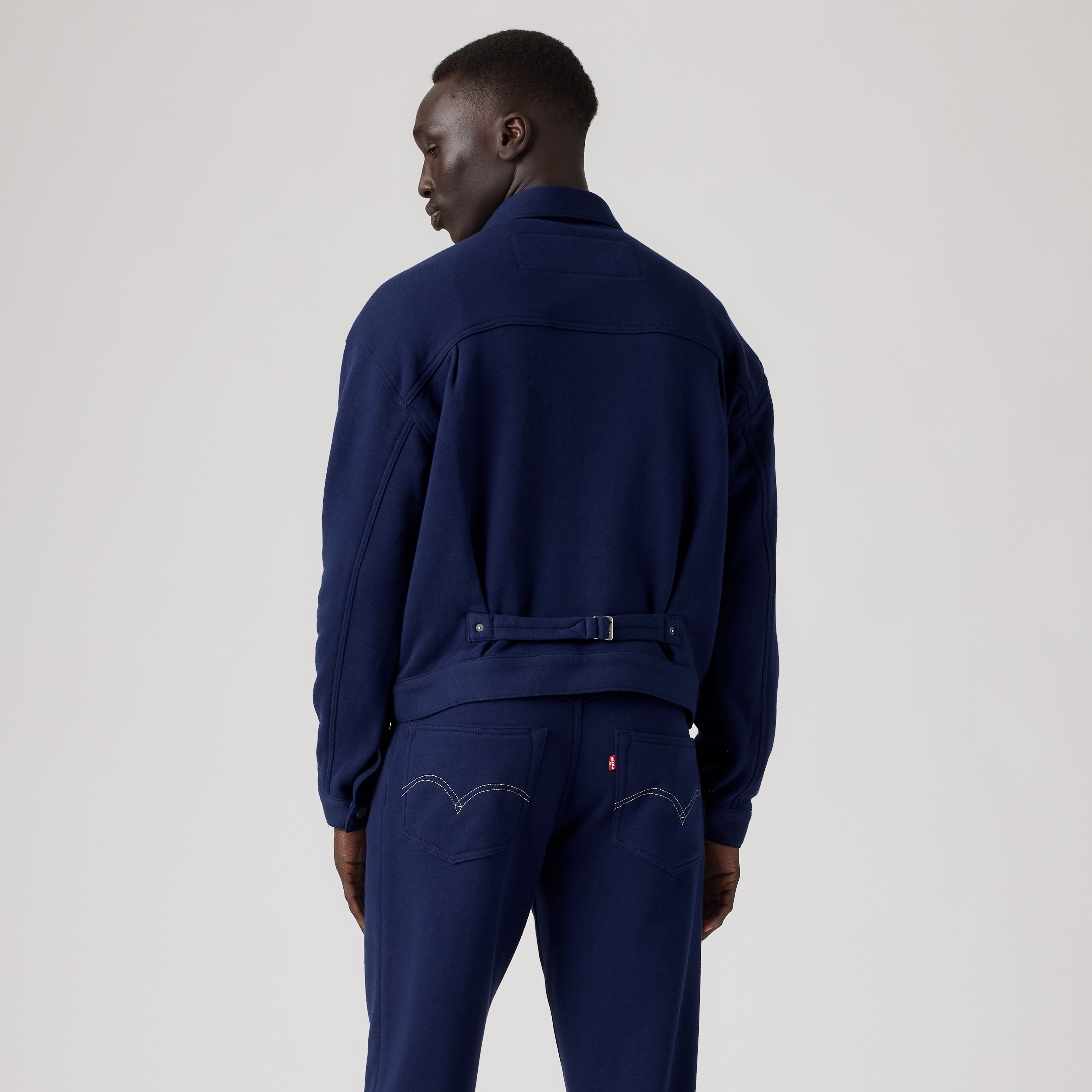 Levi's® x BEAMS x Loopwheeler Men's Super Wide Type I Jacket 6