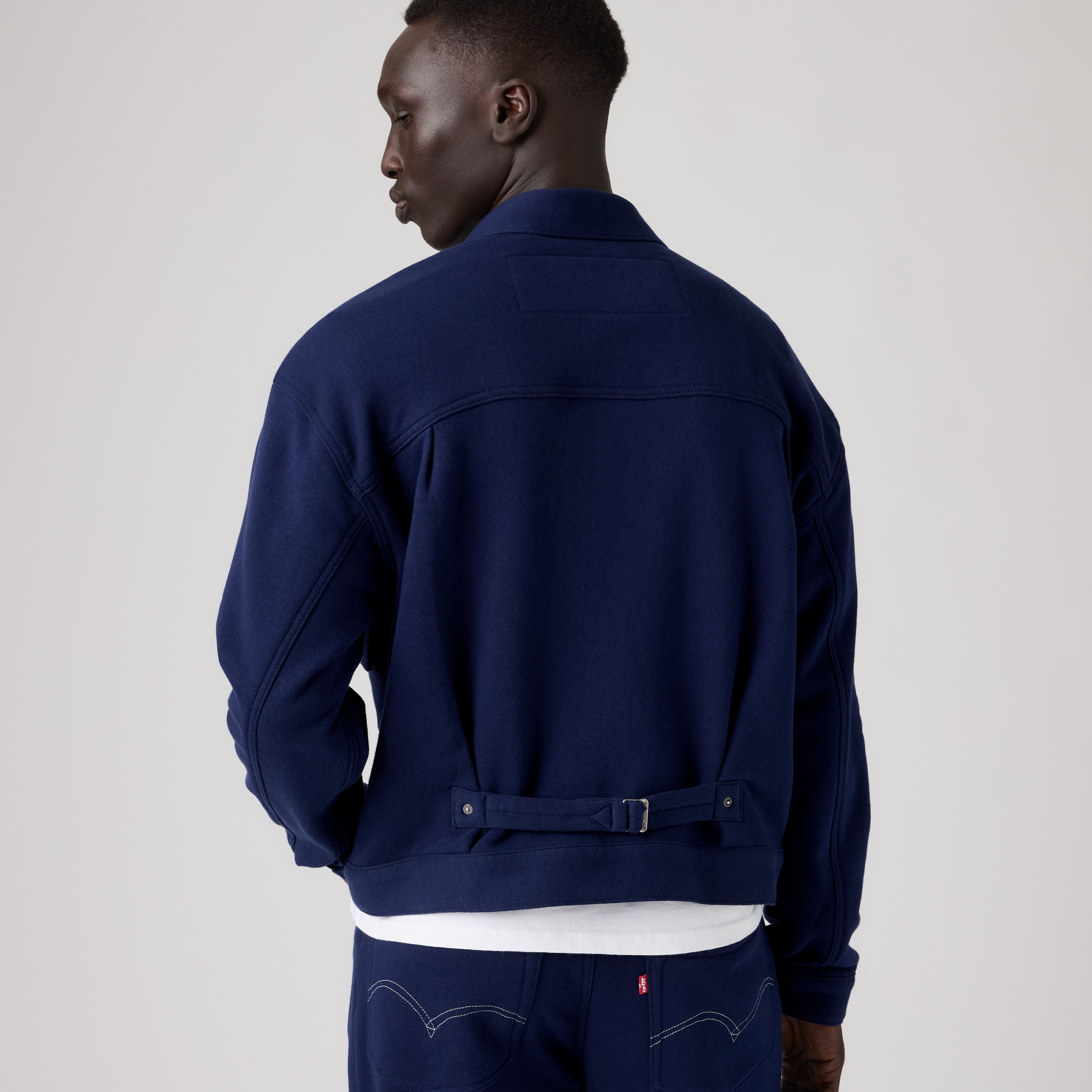 Levi's® x BEAMS x Loopwheeler Men's Super Wide Type I Jacket 3
