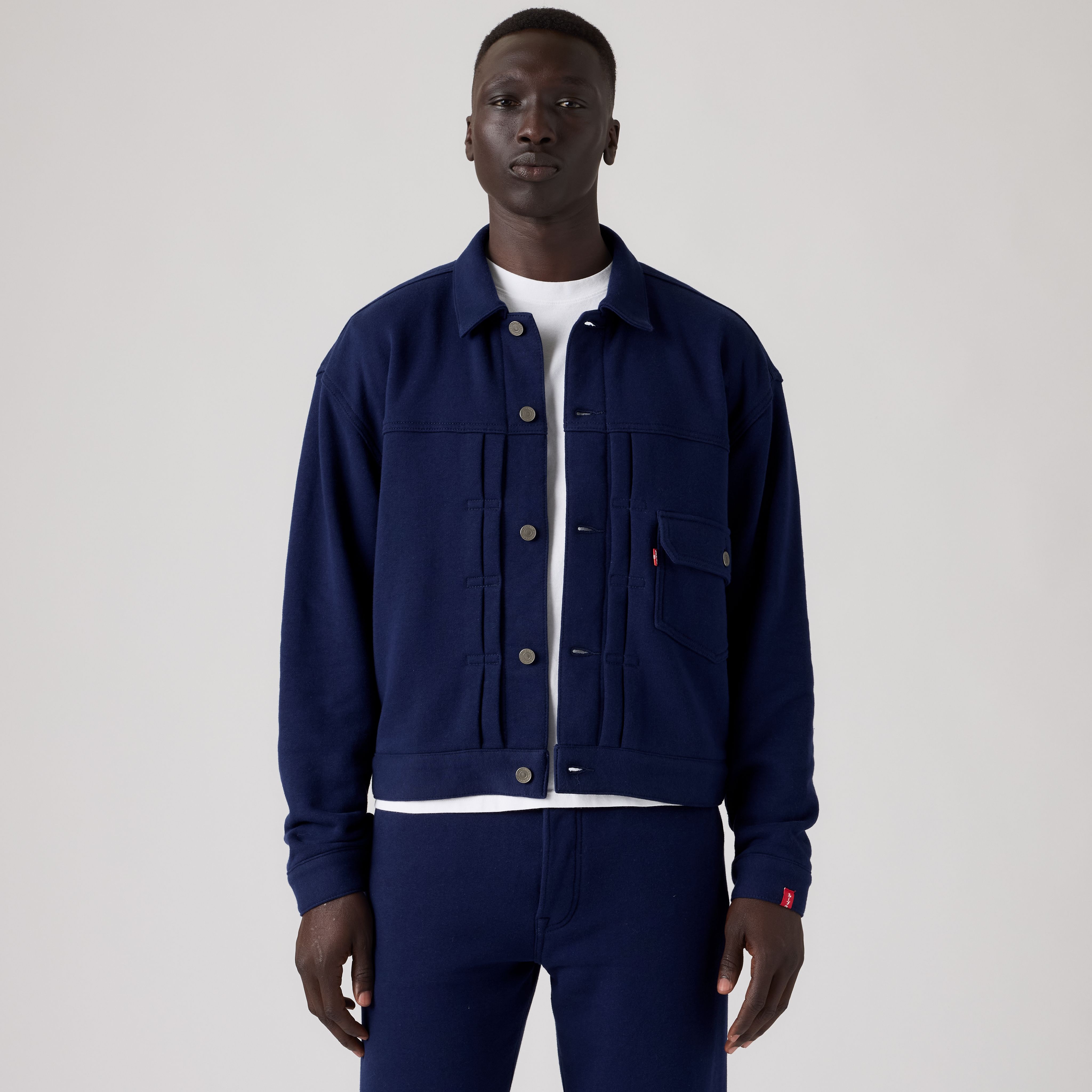 Levi's® x BEAMS x Loopwheeler Men's Super Wide Type I Jacket 1