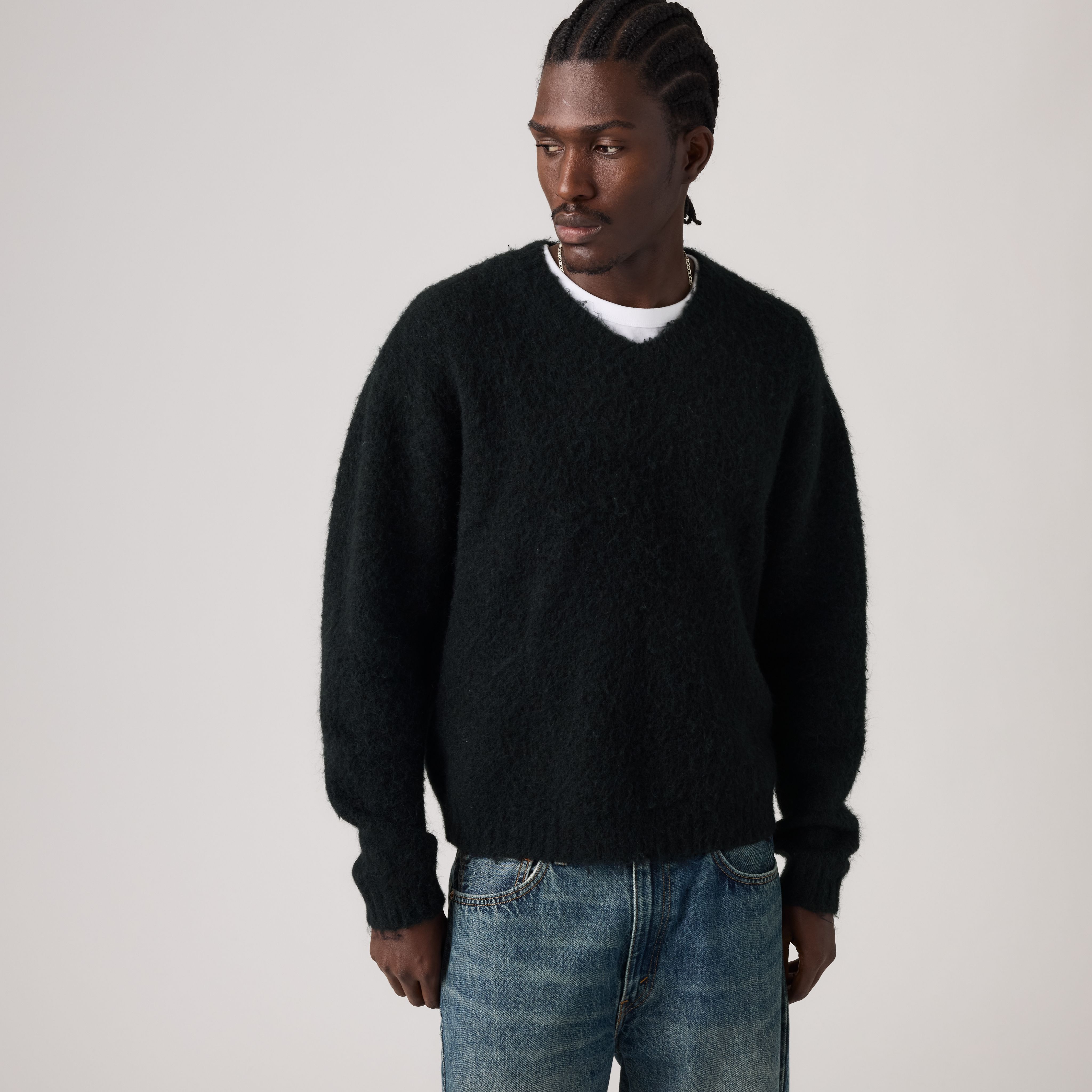 Miles V-Neck Sweater 1