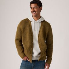 Mammoth Cardigan — Foxtrot Brown - Brown 1