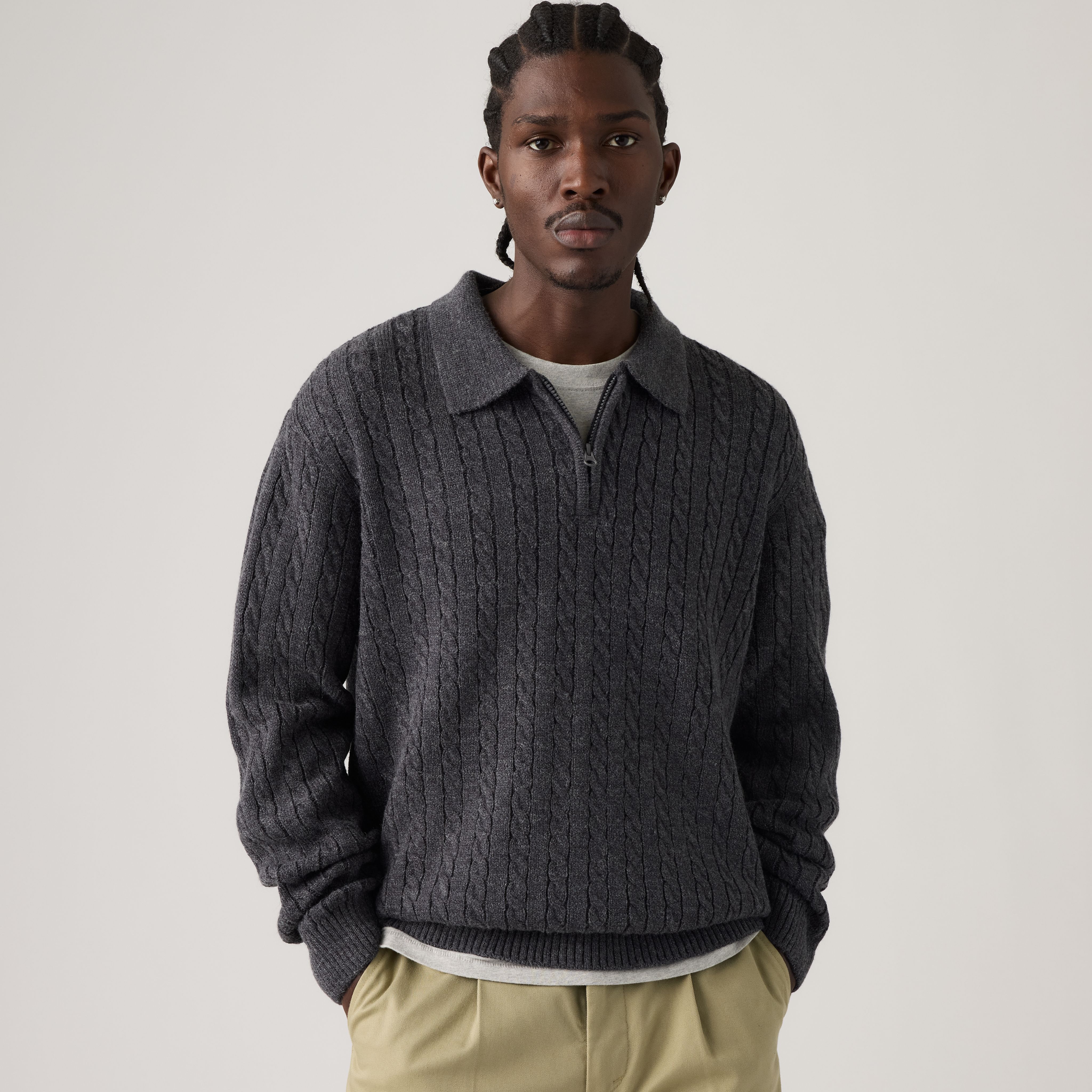Mason Collared Quarter Zip 1