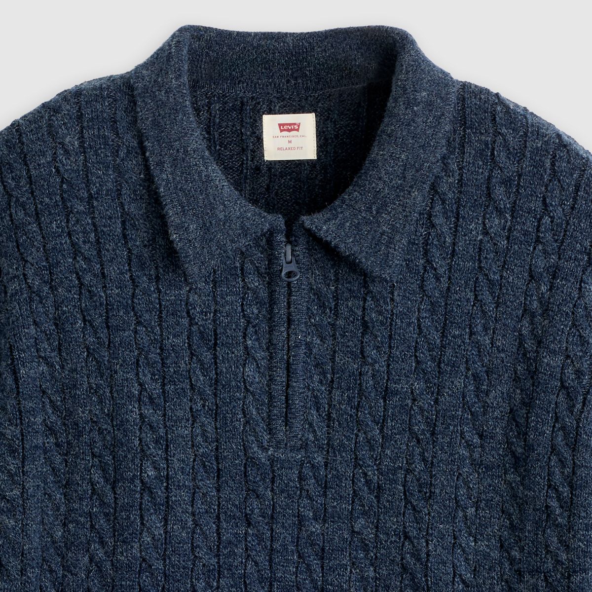 Mason Collared Quarter Zip — Windsome Navy - Blue