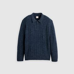 Mason Collared Quarter Zip — Windsome Navy - Blue 5