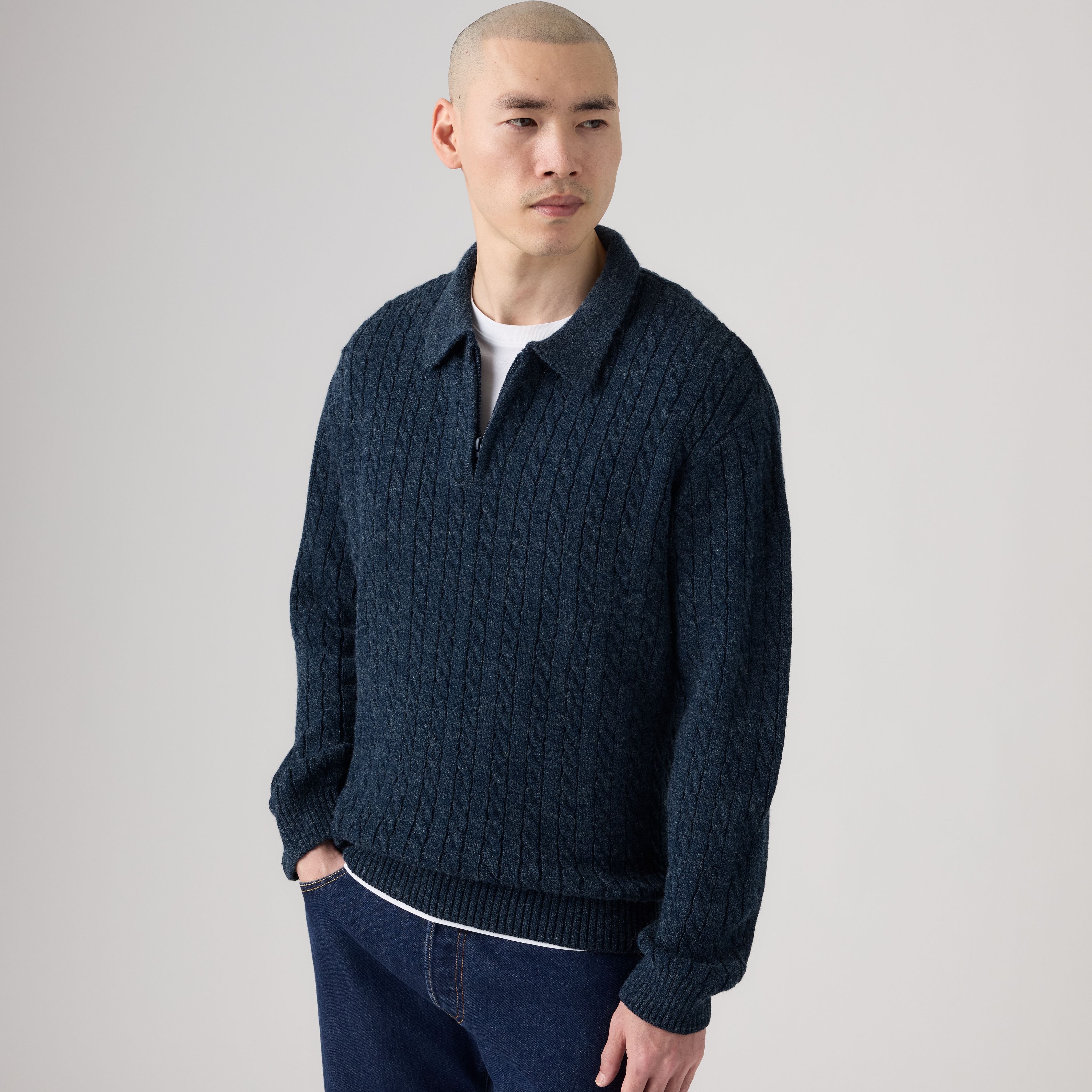 Mason Collared Quarter Zip 1