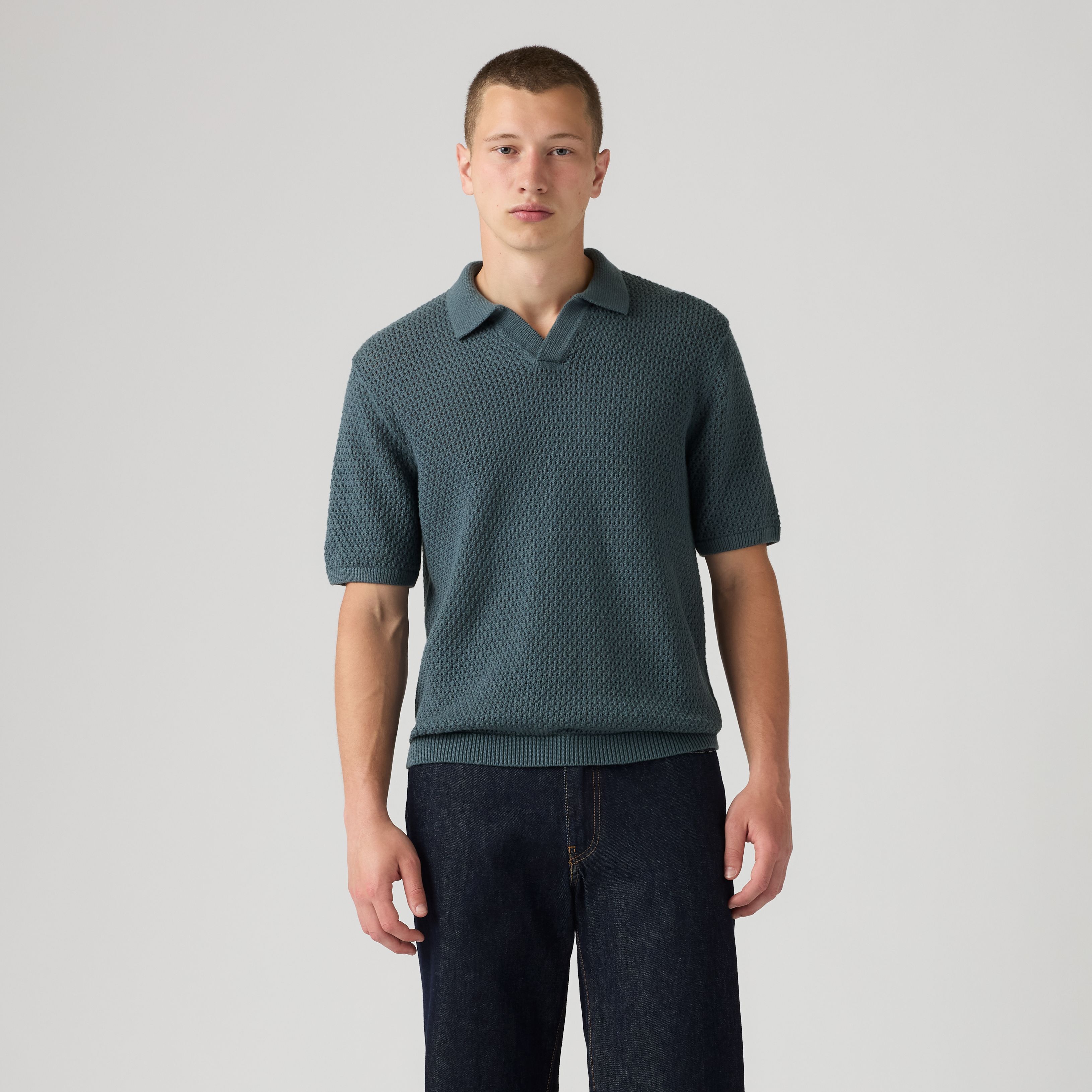Dillon Open Collar Polo 3