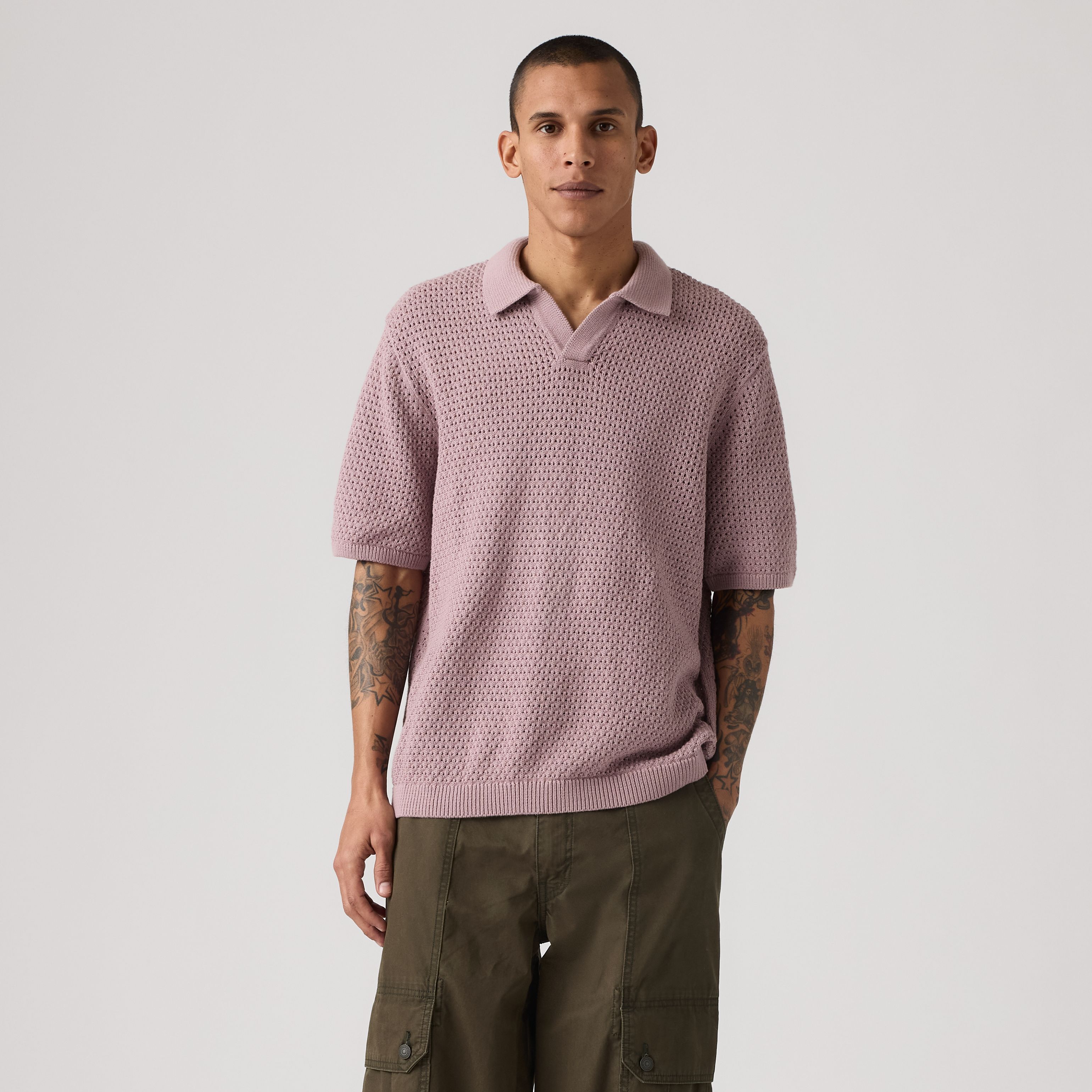 Dillon Open Collar Polo 3