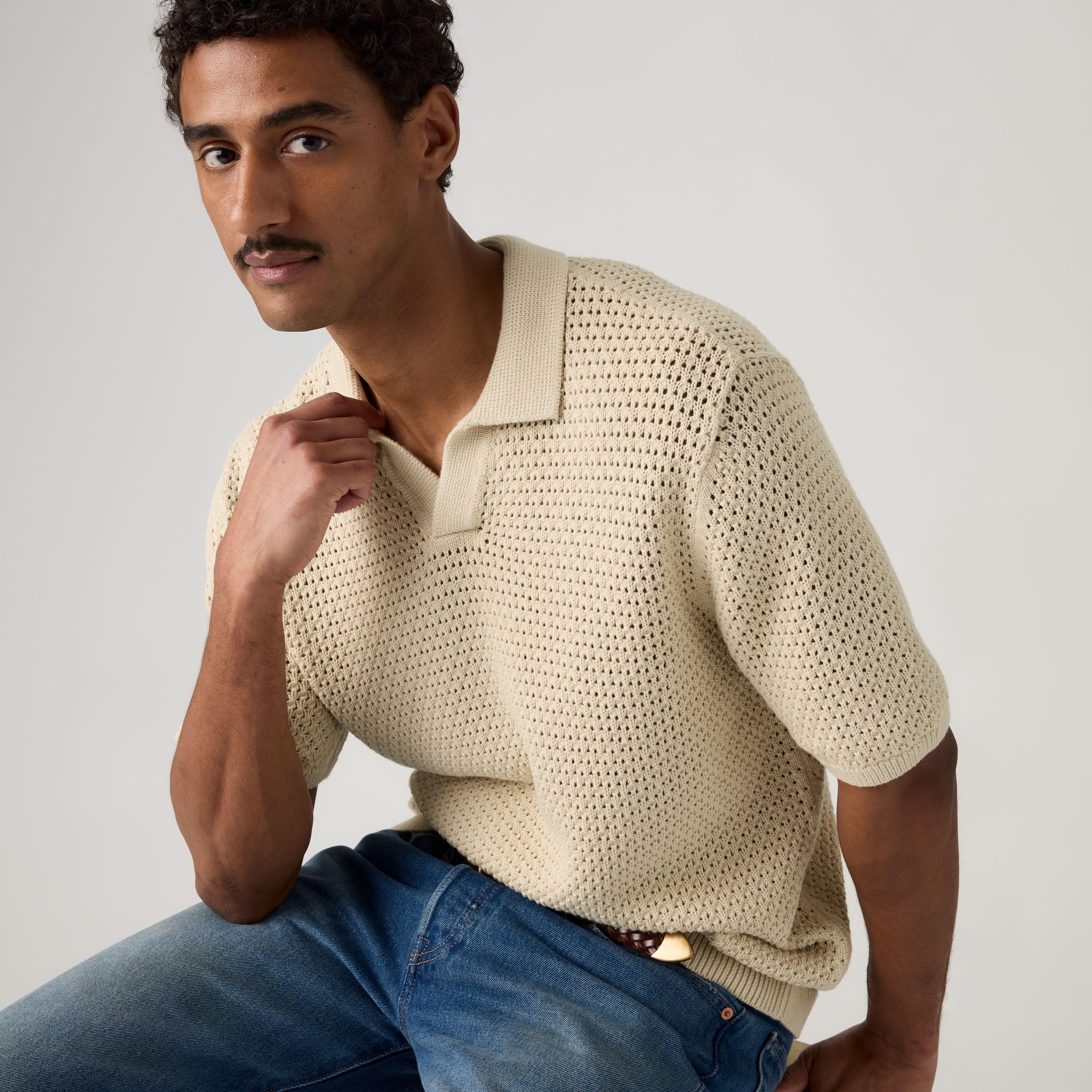 Dillon Open Collar Polo 2