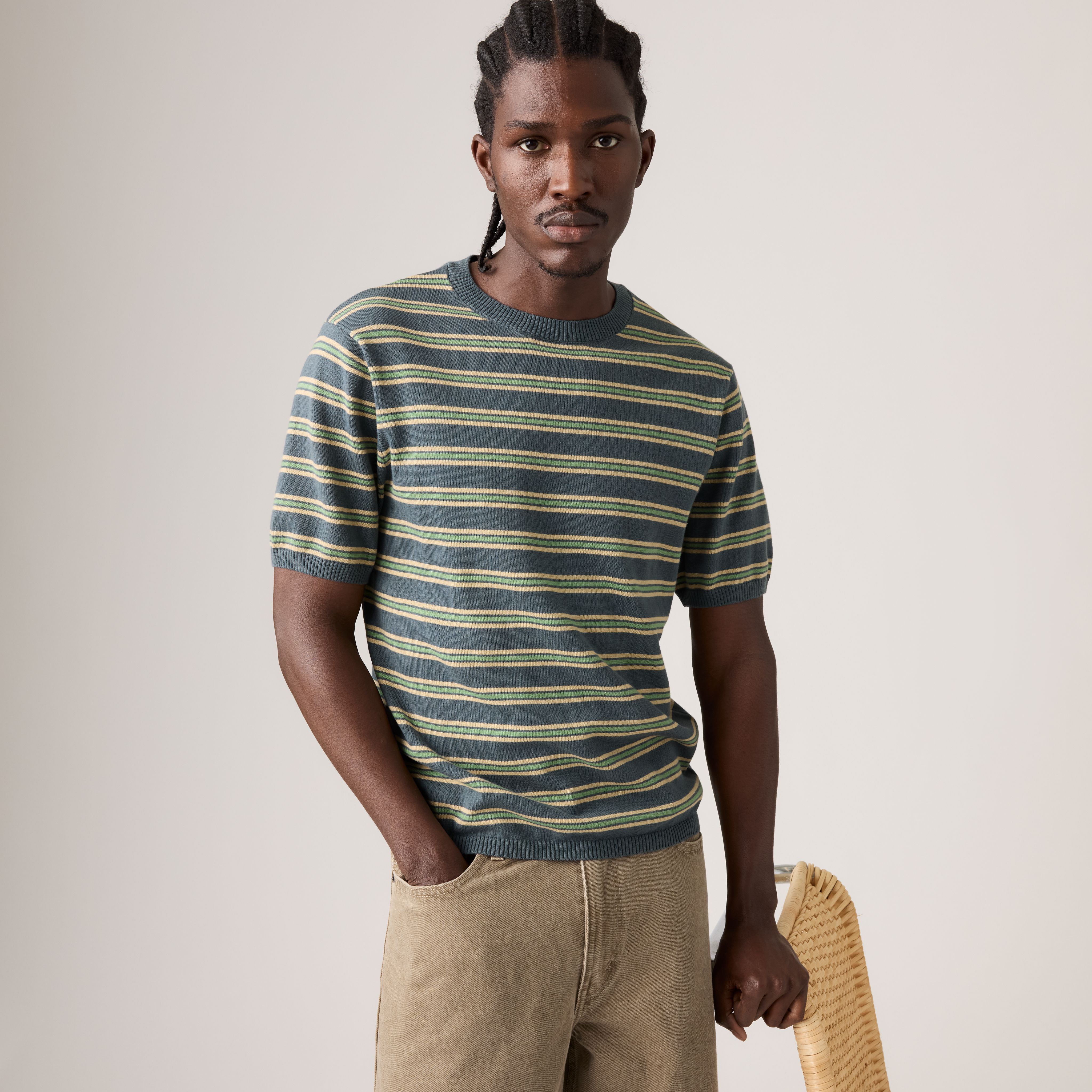 Short-Sleeve Sweater Tee 2