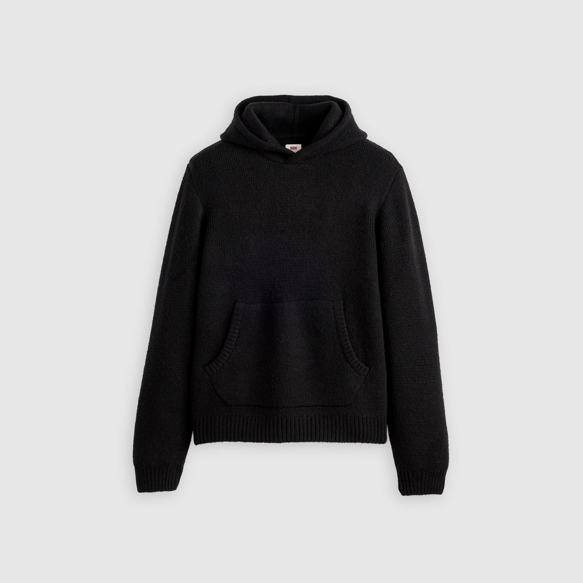 Portola Sweater Hoodie — Jet Black - Black