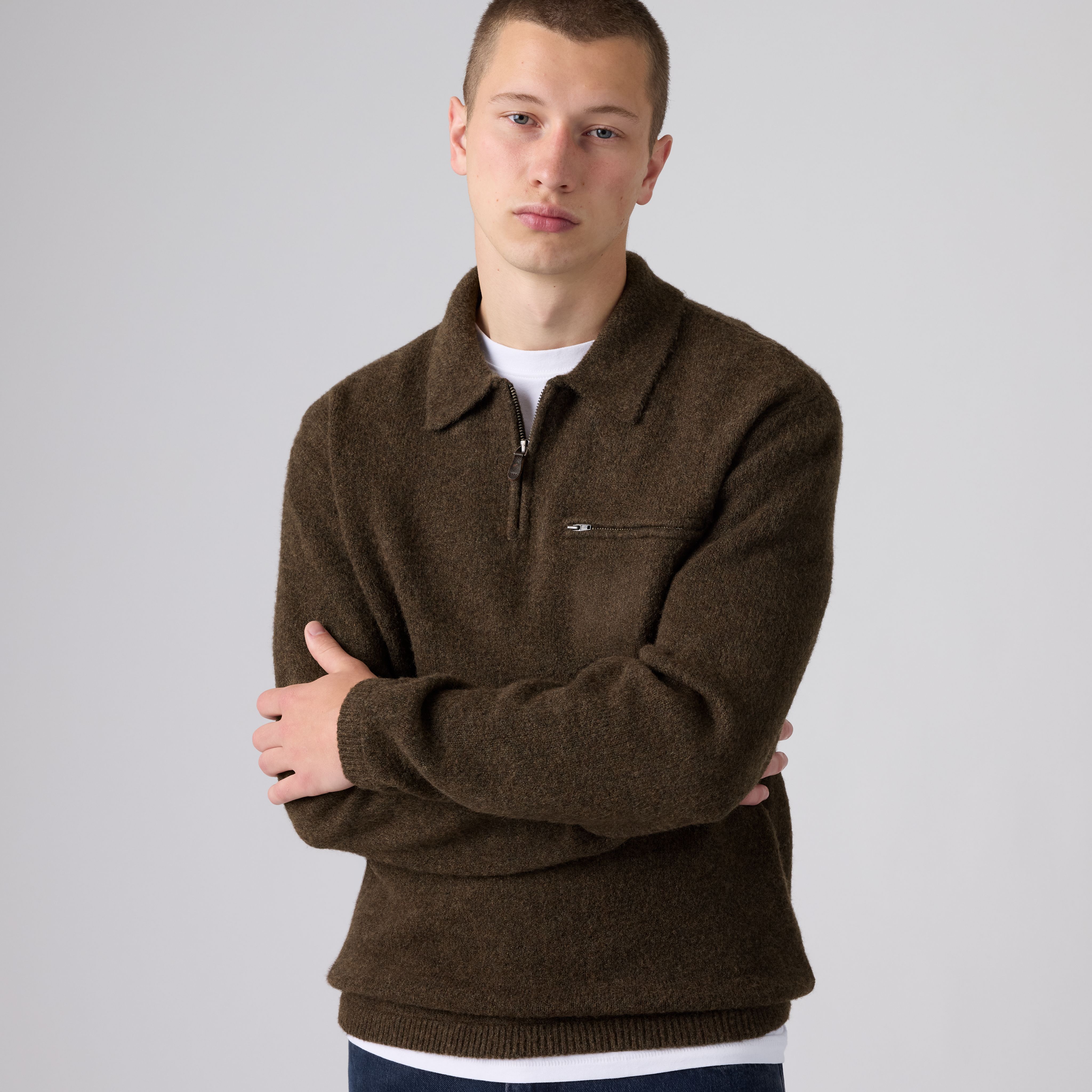 Boulder Quarter-Zip Sweater 1