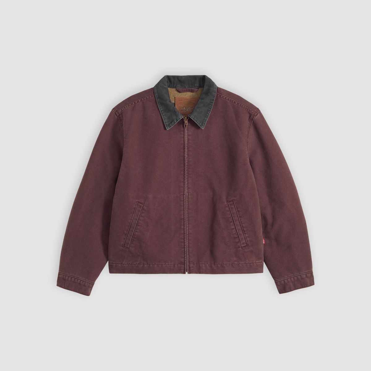 Castro Full Zip Lined Jacket — Allspice Sky - Brown