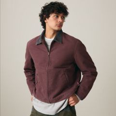 Castro Full Zip Lined Jacket — Allspice Sky - Brown 2
