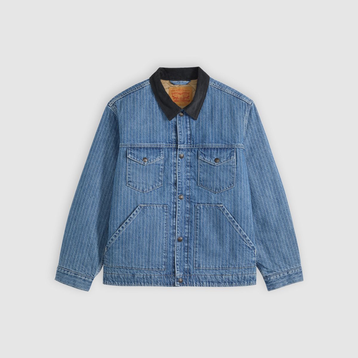 Munroe Denim Trucker Jacket — Kite Express - Medium Wash