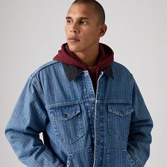 Munroe Denim Trucker Jacket — Kite Express - Medium Wash 2