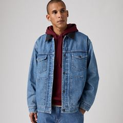 Munroe Denim Trucker Jacket — Kite Express - Medium Wash 1