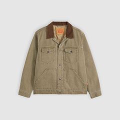 Munroe Denim Trucker Jacket — Salty Capers - Green 6
