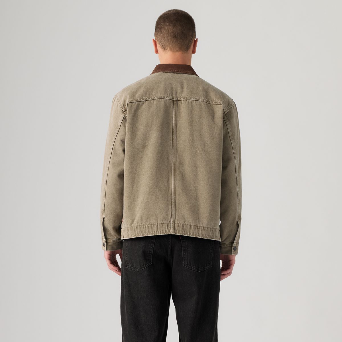 Munroe Denim Trucker Jacket — Salty Capers - Green