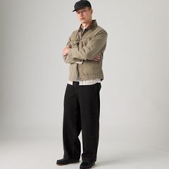Munroe Denim Trucker Jacket — Salty Capers - Green 3
