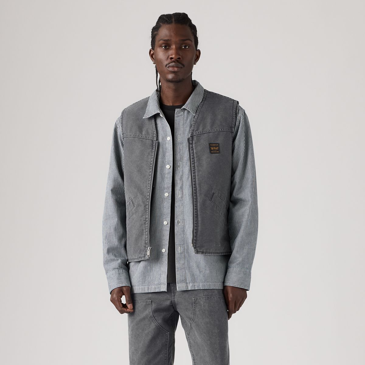 Saratoga Vest — Duo Periscope Brn Vest - Black