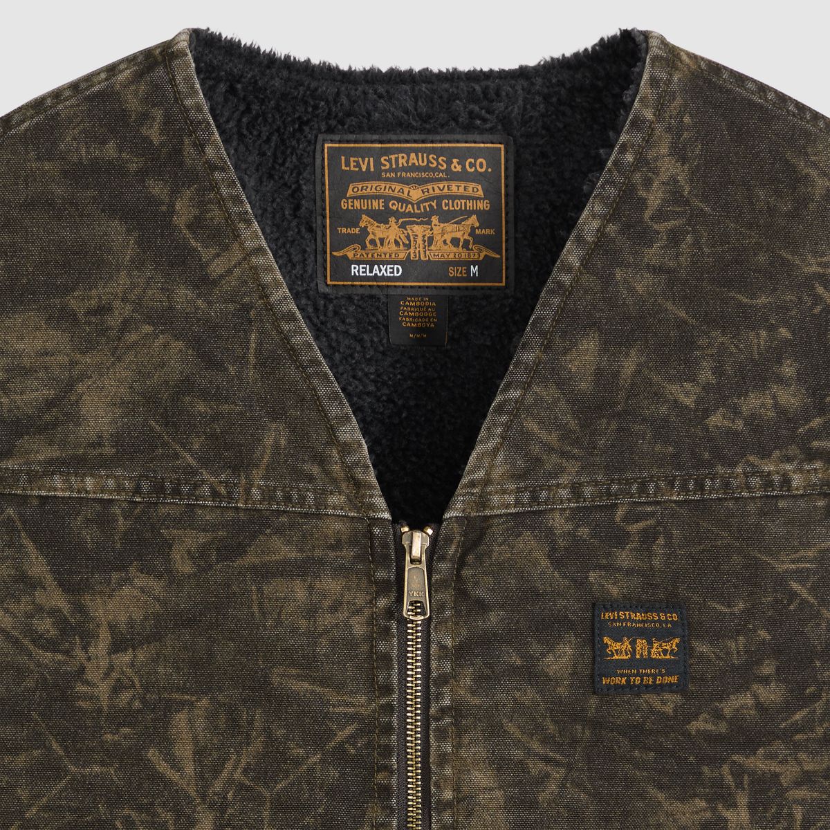 Saratoga Vest — Raleigh Camo Dark Olive - Green
