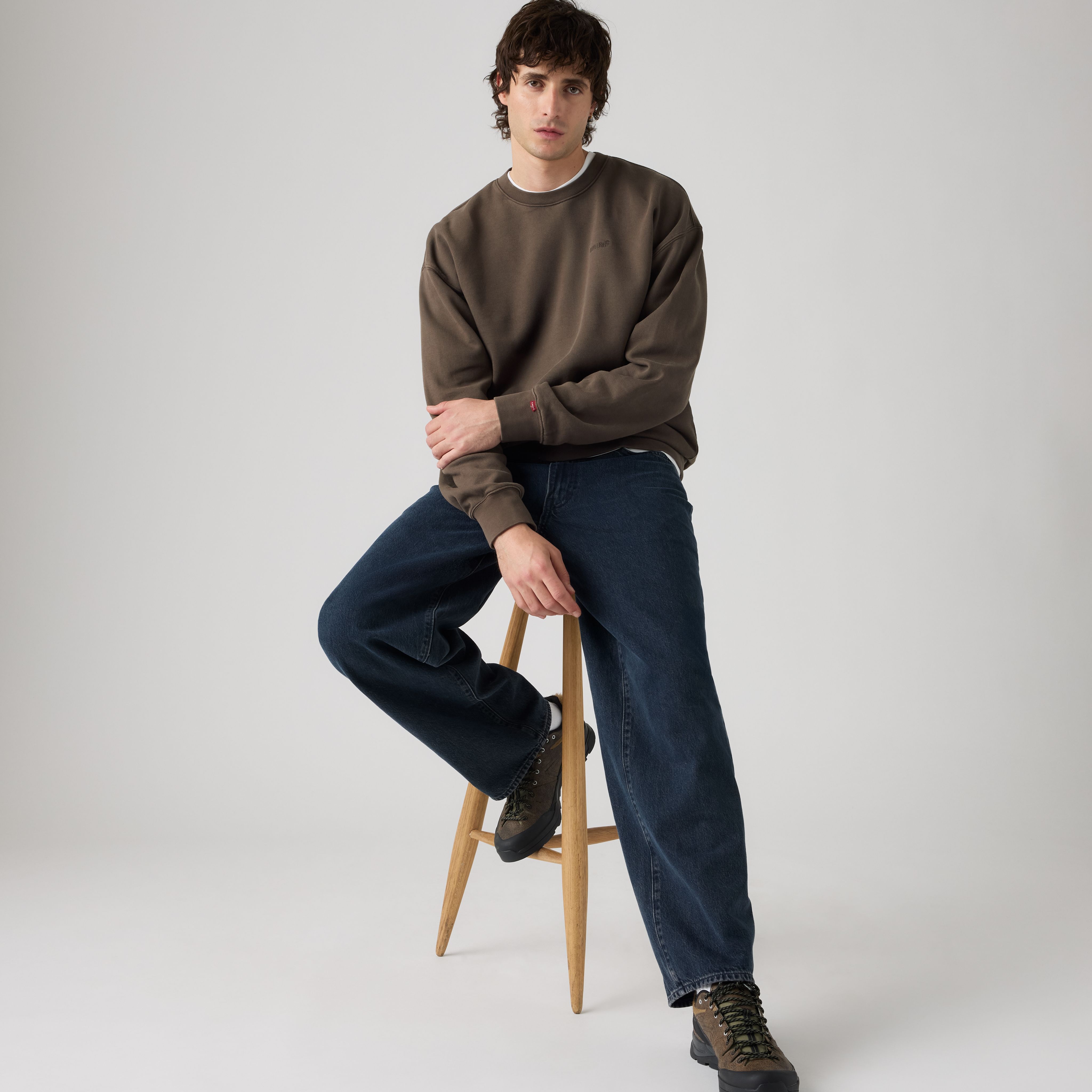 Authentic Crewneck Garment Dye Sweatshirt 2