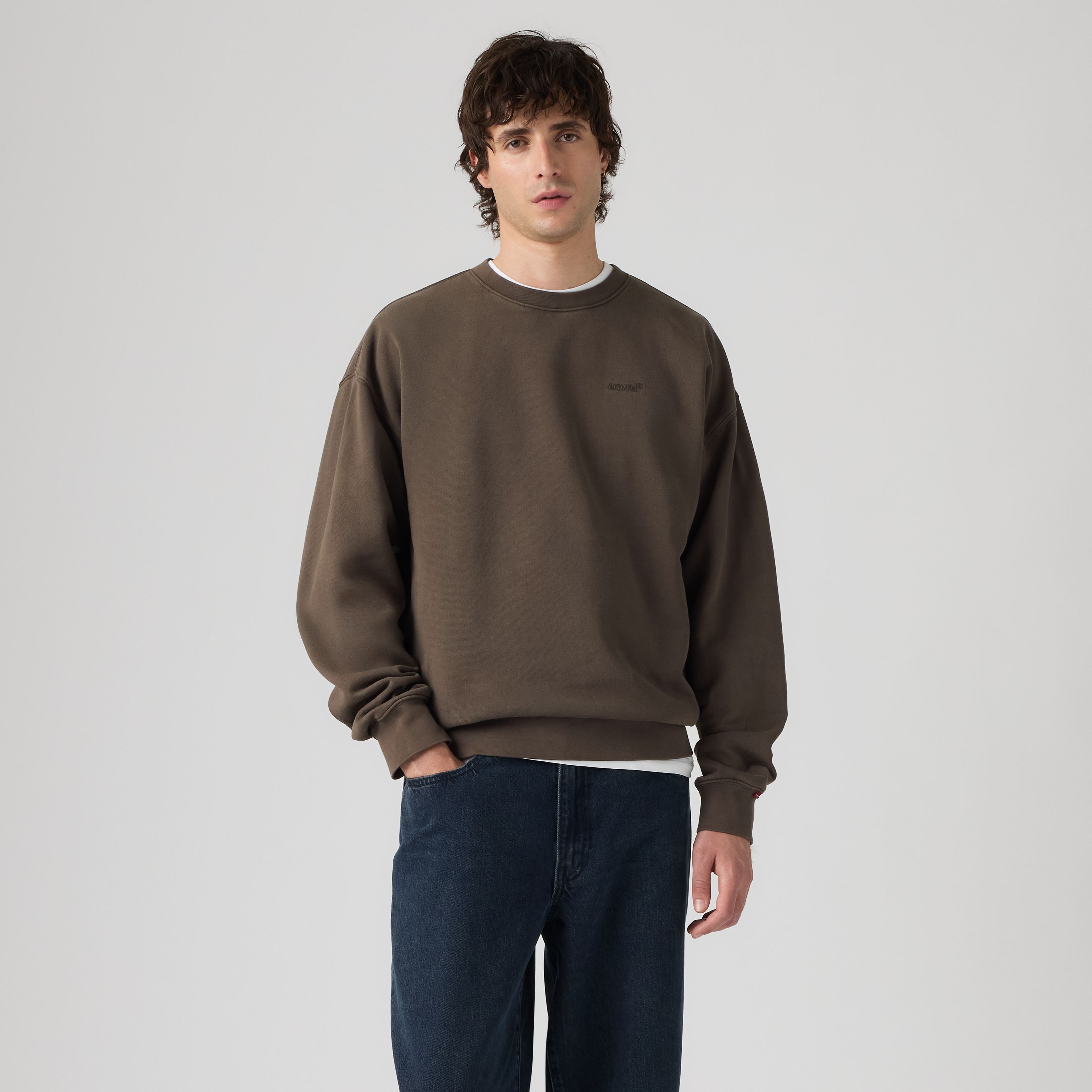 Authentic Crewneck Garment Dye Sweatshirt 2