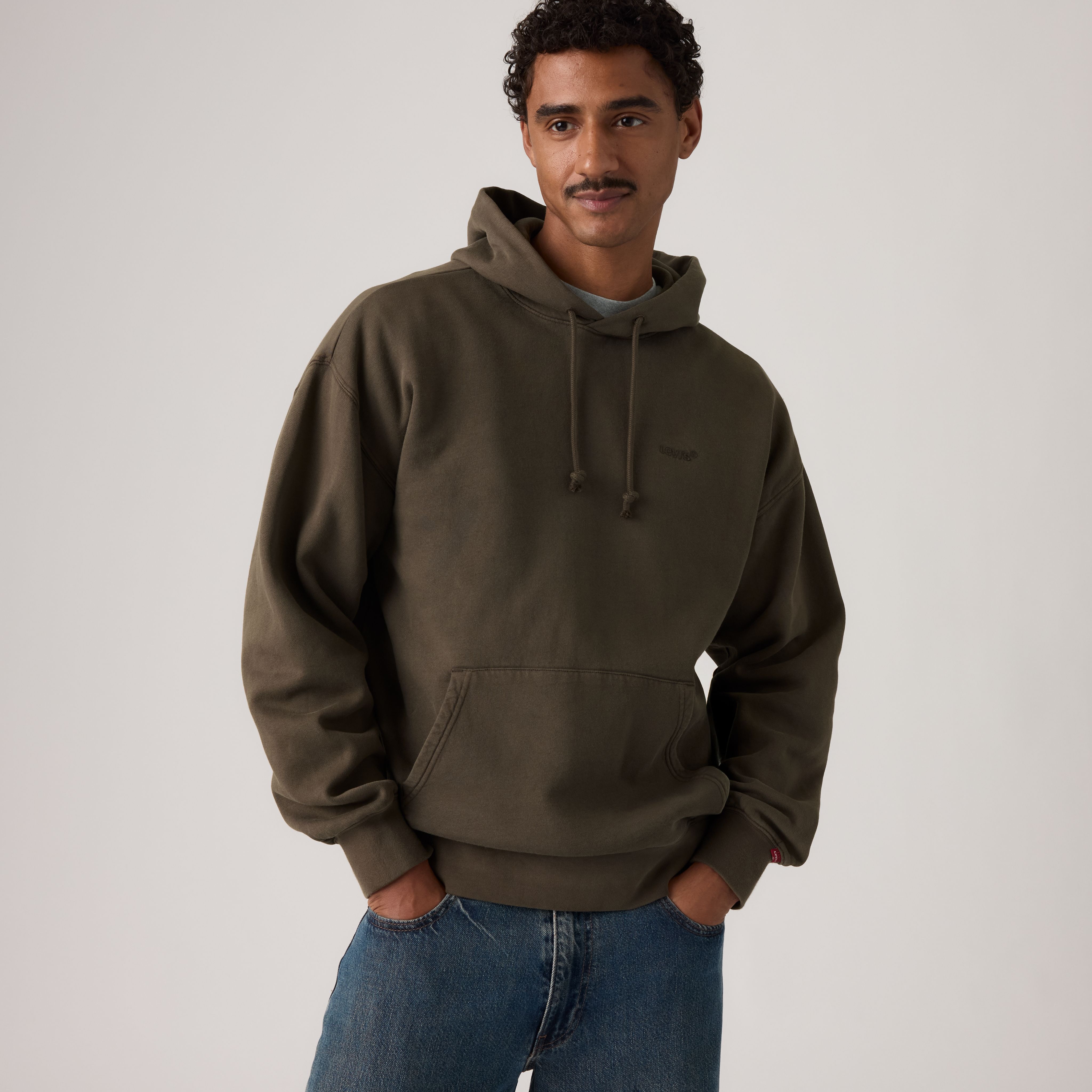 Authentic Pullover Garment Dye Hoodie 1