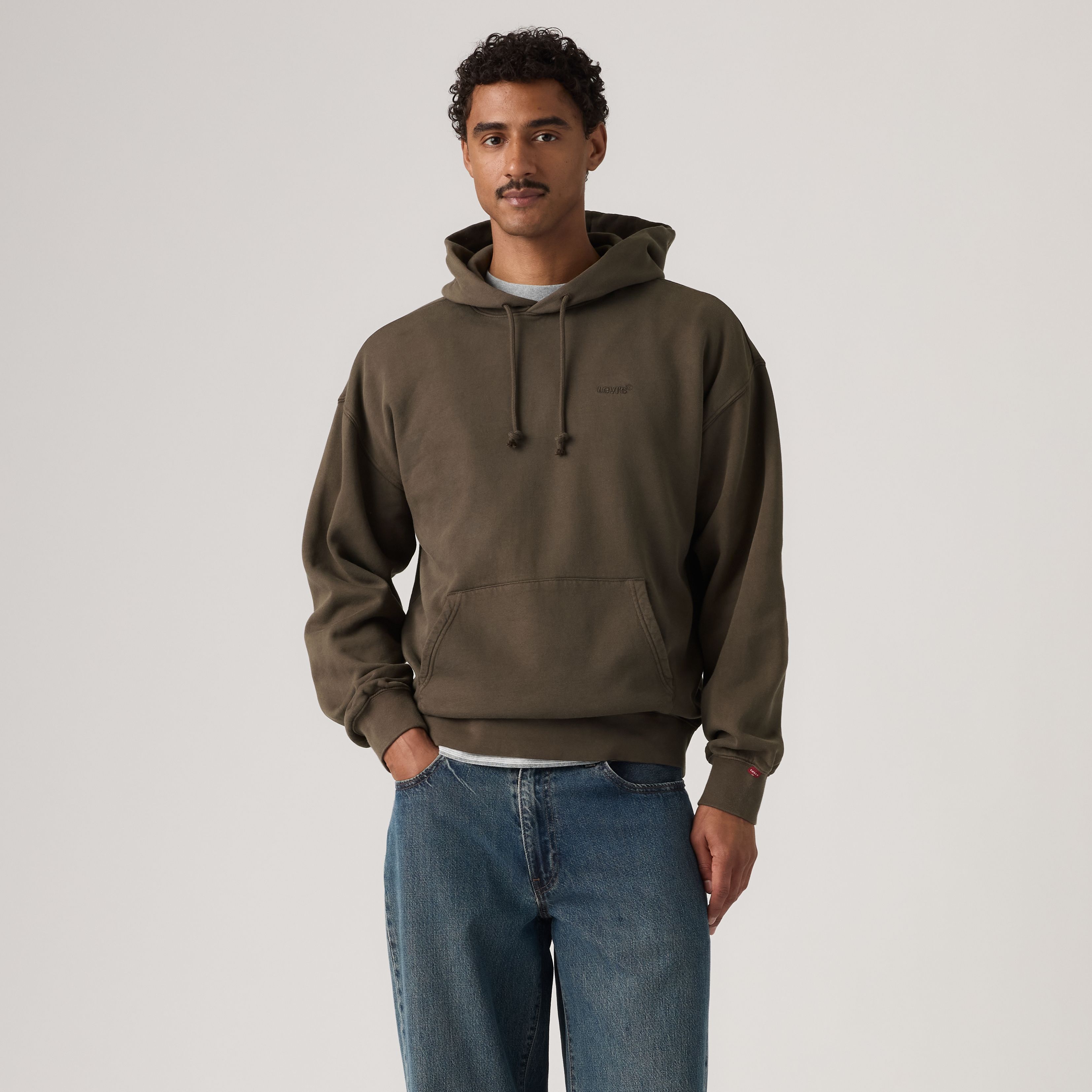 Authentic Pullover Garment Dye Hoodie 1