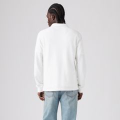 100% Cotton Levi's Original Long-Sleeve Polo — Bright White - White 4