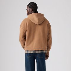 Open Hem Hoodie — Weathered Finish Foxtrot - Brown 4