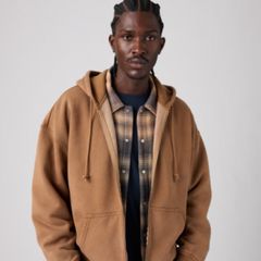 Open Hem Hoodie — Weathered Finish Foxtrot - Brown 2