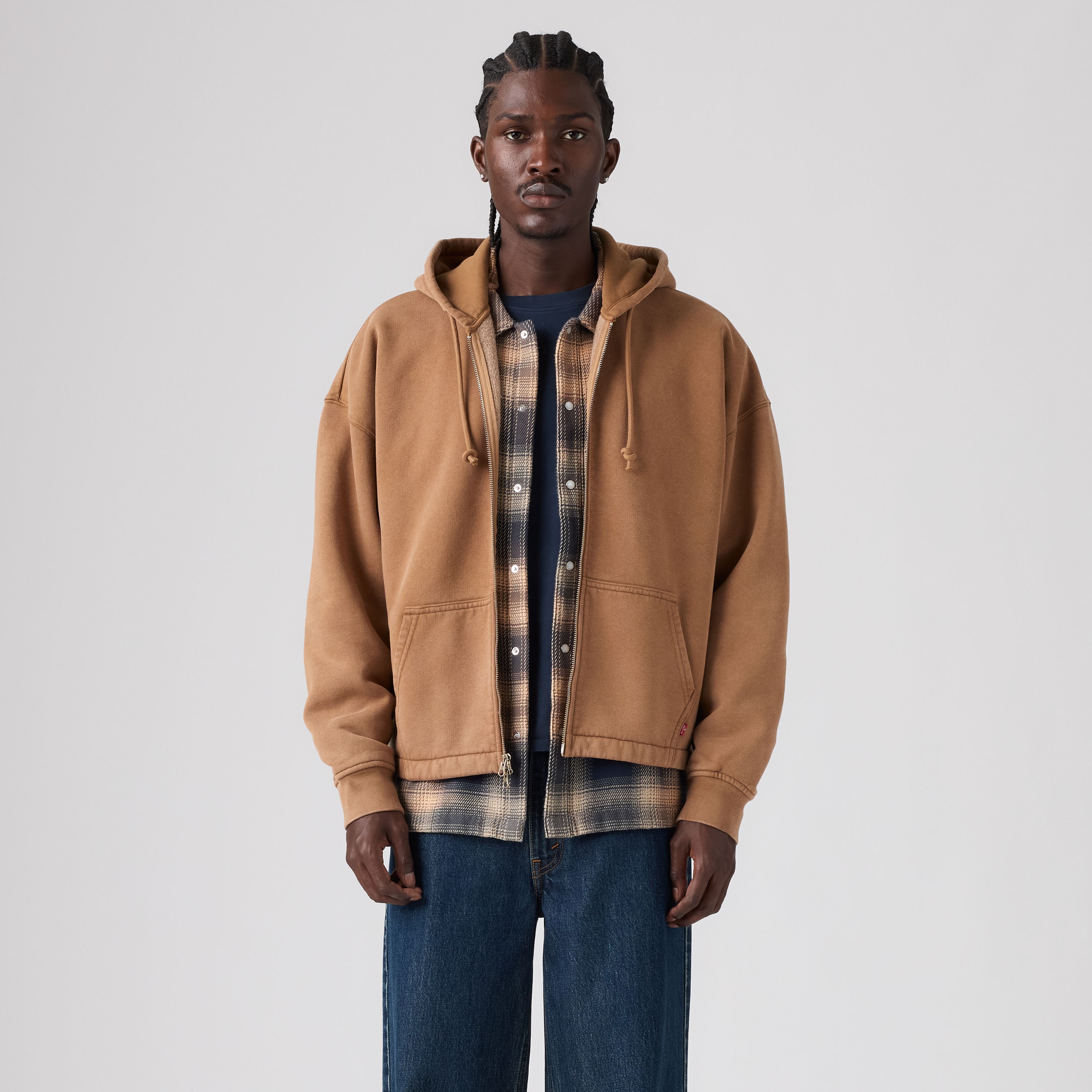 Open Hem Hoodie 3