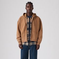 Open Hem Hoodie — Weathered Finish Foxtrot - Brown 3