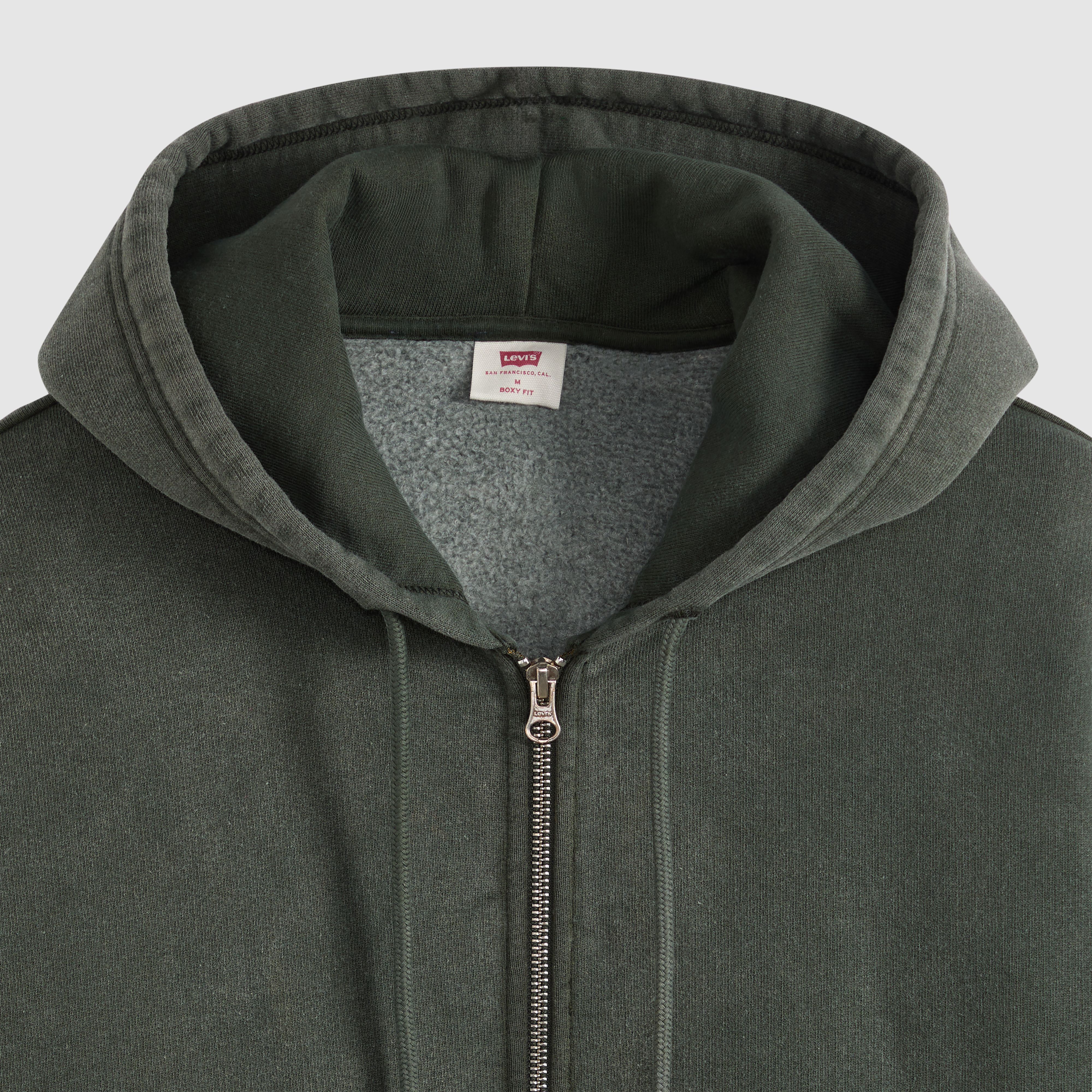 Felpa con cappuccio Open Hem 9