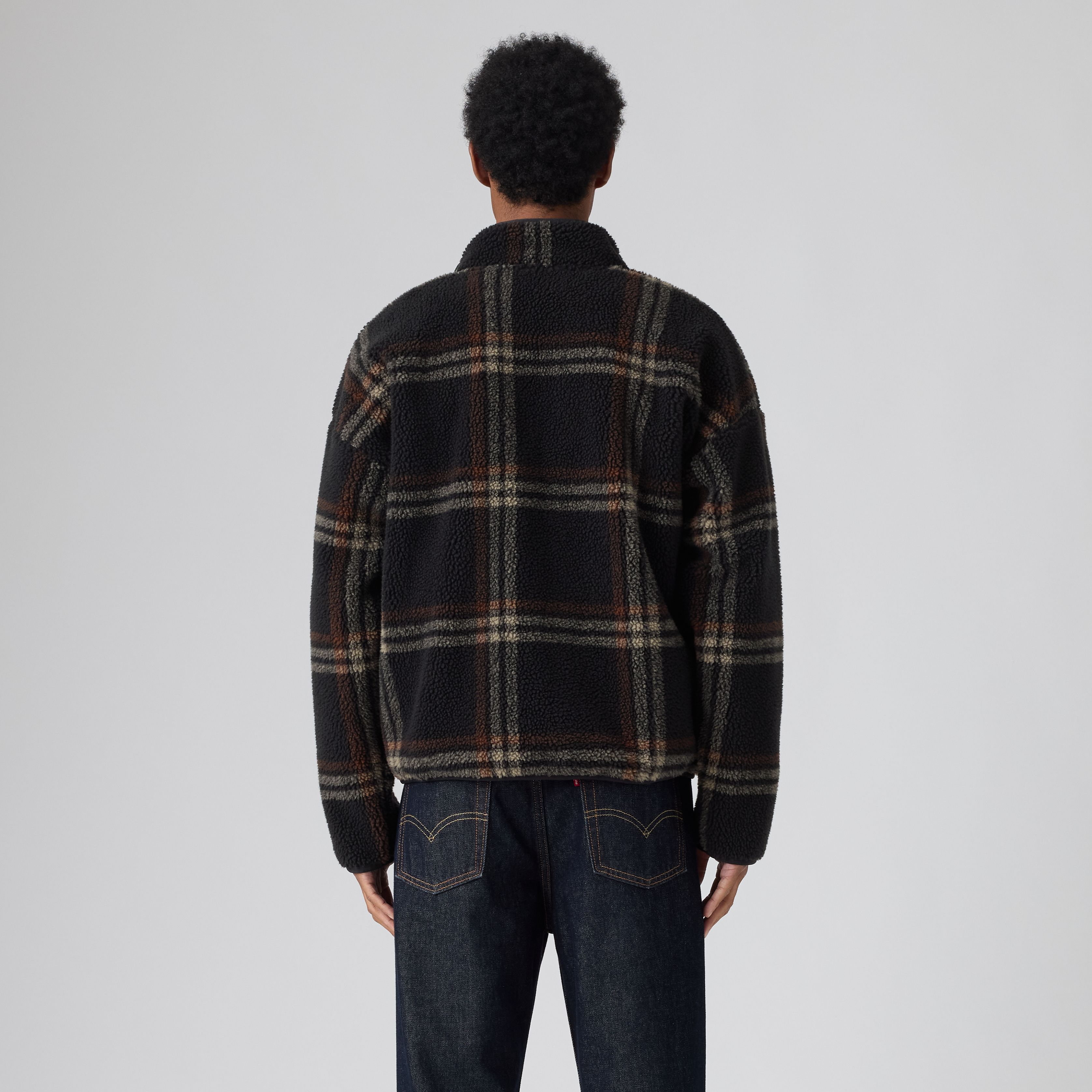 Nolan Sherpa Full-Zip Sweater 4
