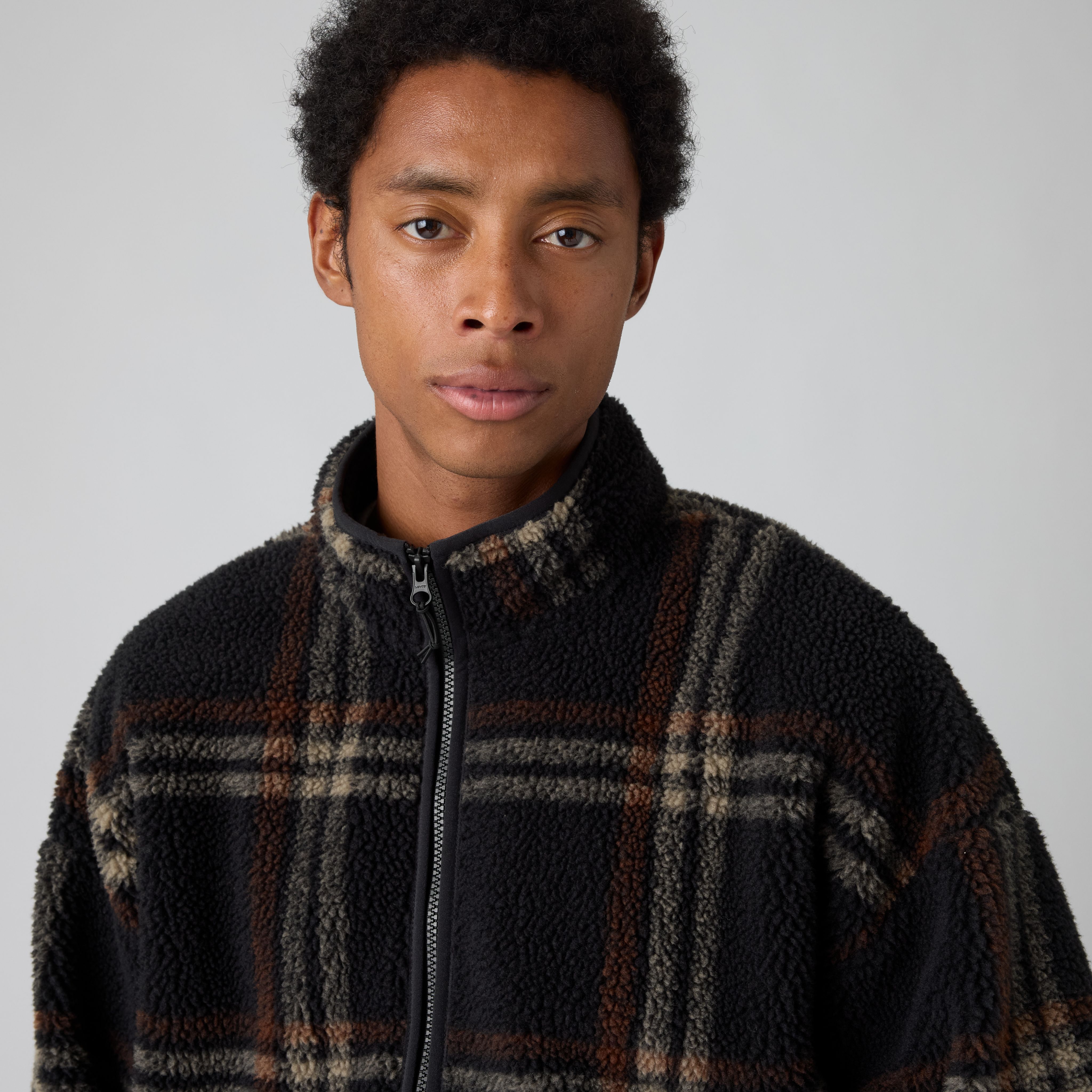Nolan Sherpa Full-Zip Sweater 2
