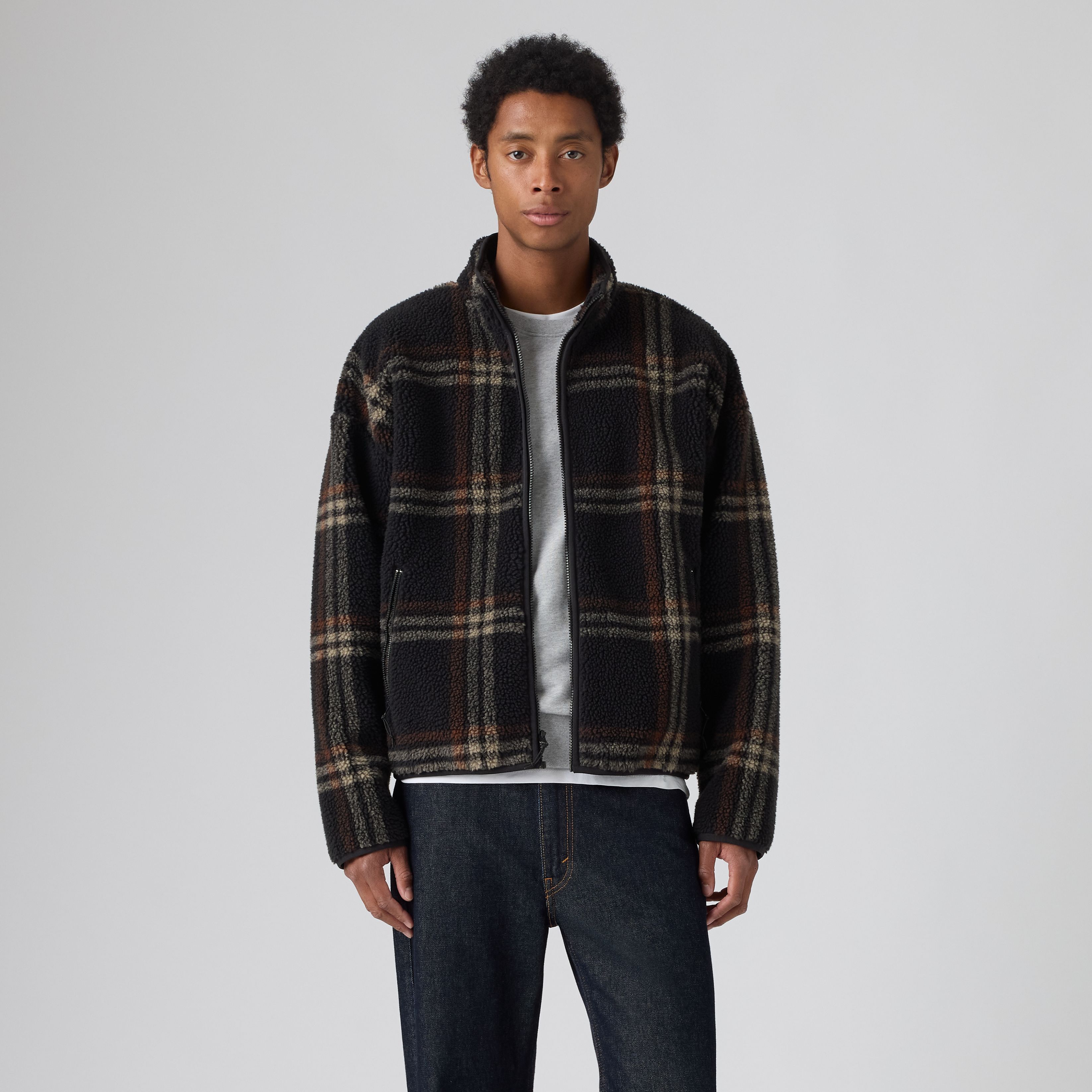 Nolan Sherpa Full-Zip Sweater 3