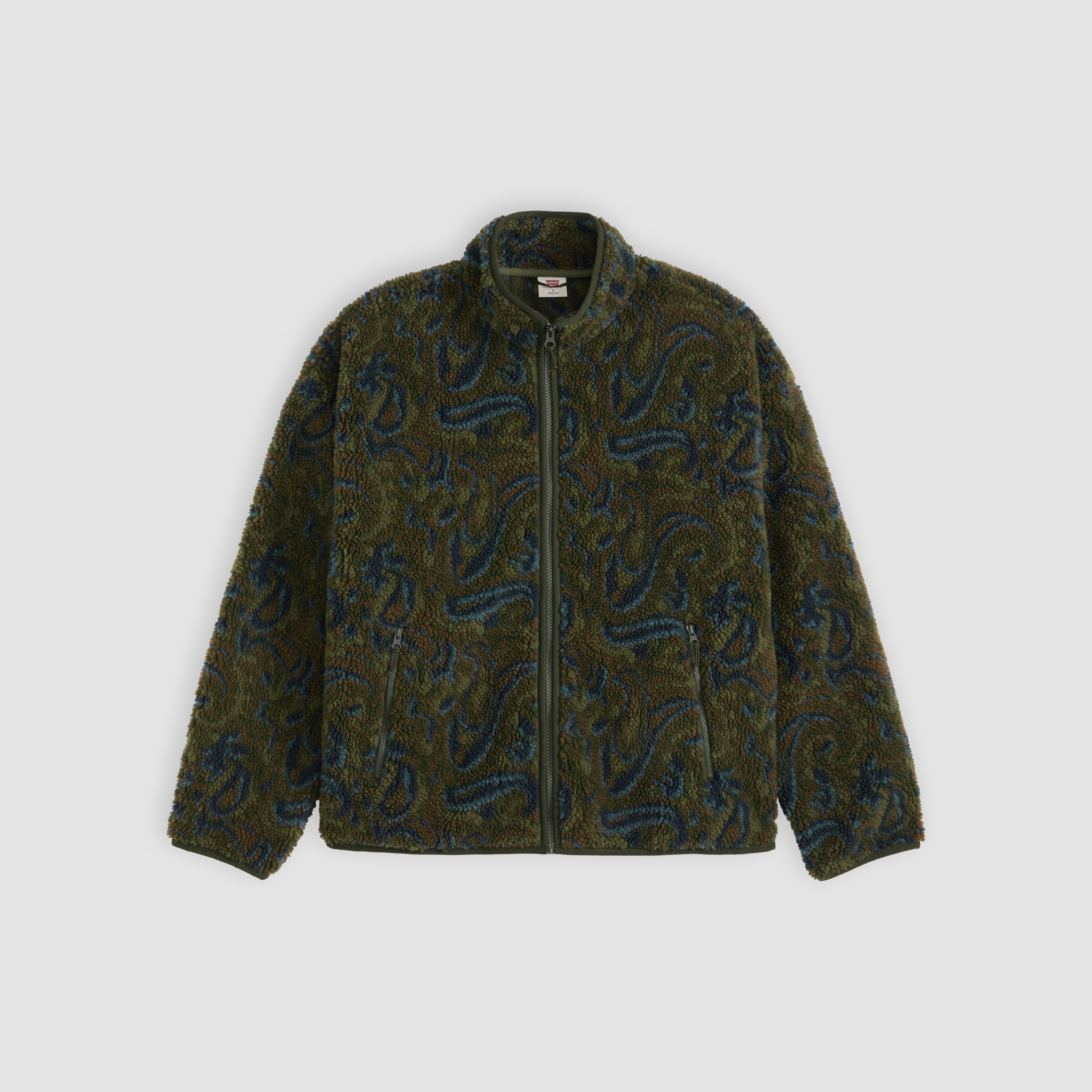 Nolan Sherpa Full-Zip Sweater 5