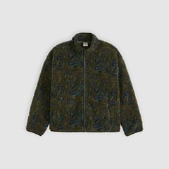 Nolan Sherpa Full-Zip Sweater — Sedona Sherpa Paisley Rosin - Multi-Color 5