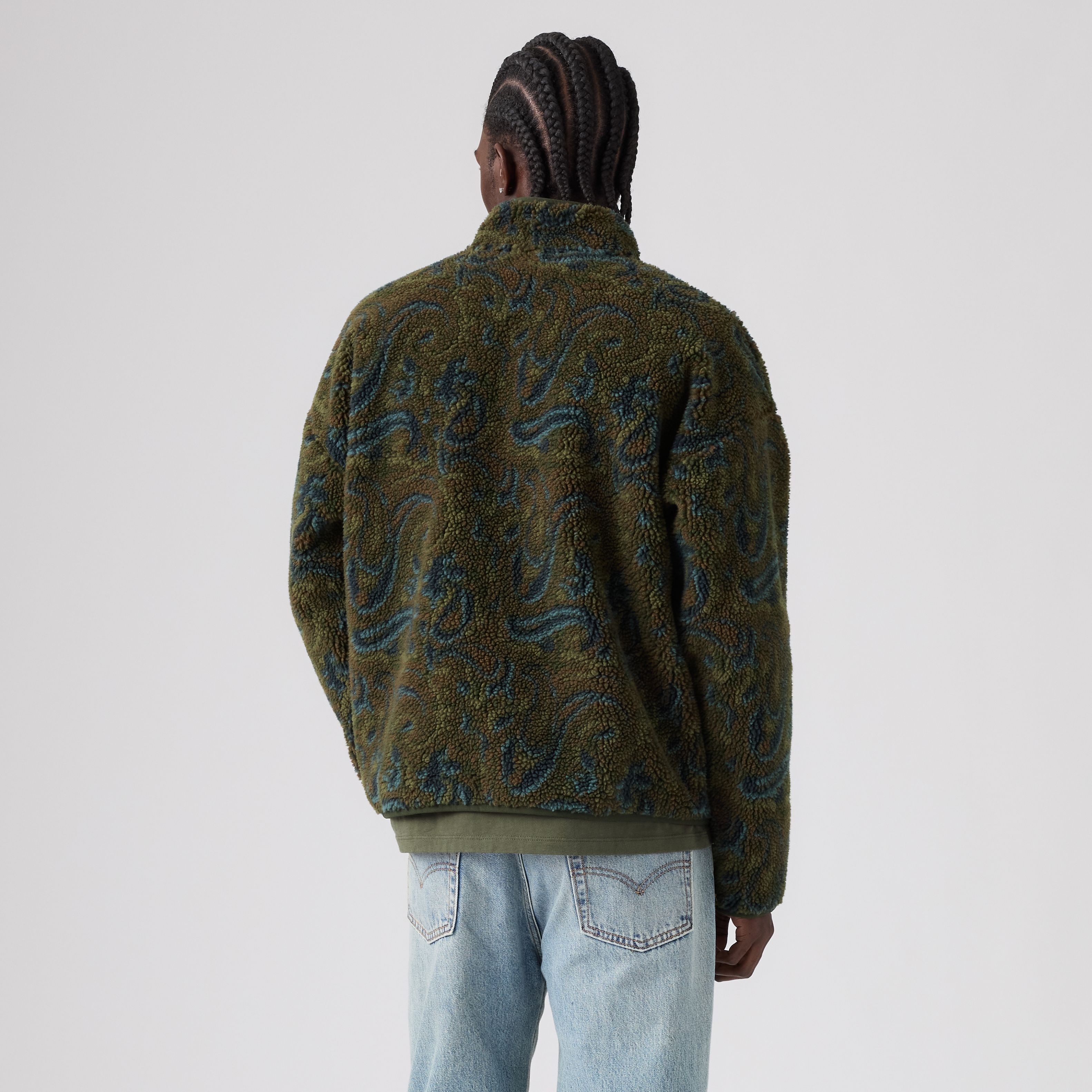 Nolan Sherpa Full-Zip Sweater 4