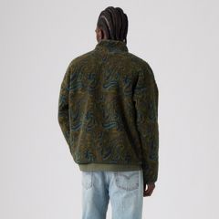 Nolan Sherpa Full-Zip Sweater — Sedona Sherpa Paisley Rosin - Multi-Color 4