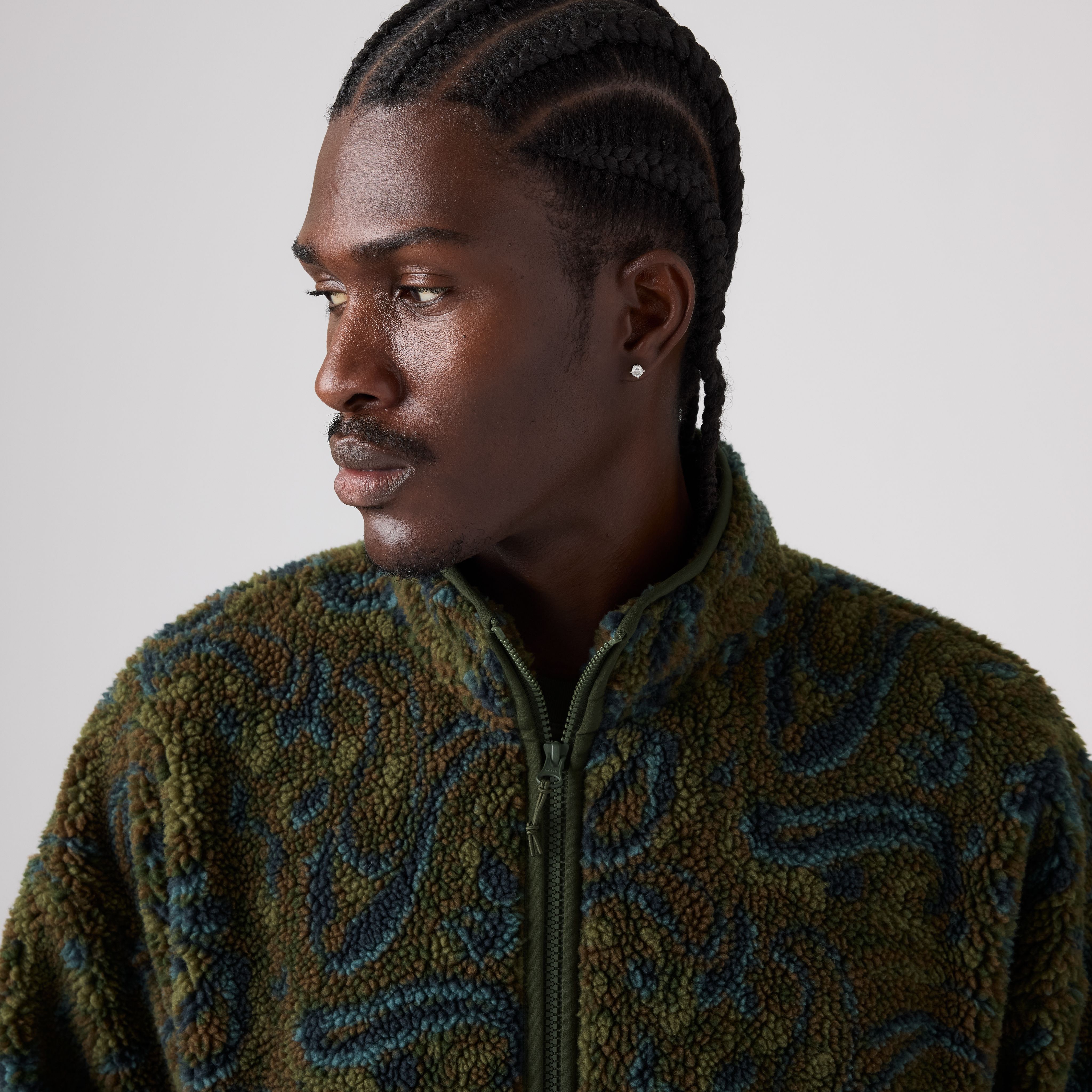 Nolan Sherpa Full-Zip Sweater 2