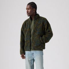 Nolan Sherpa Full-Zip Sweater — Sedona Sherpa Paisley Rosin - Multi-Color 3