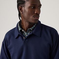 Leo Rugby Sweatshirt — Navy Blazer - Blue 2
