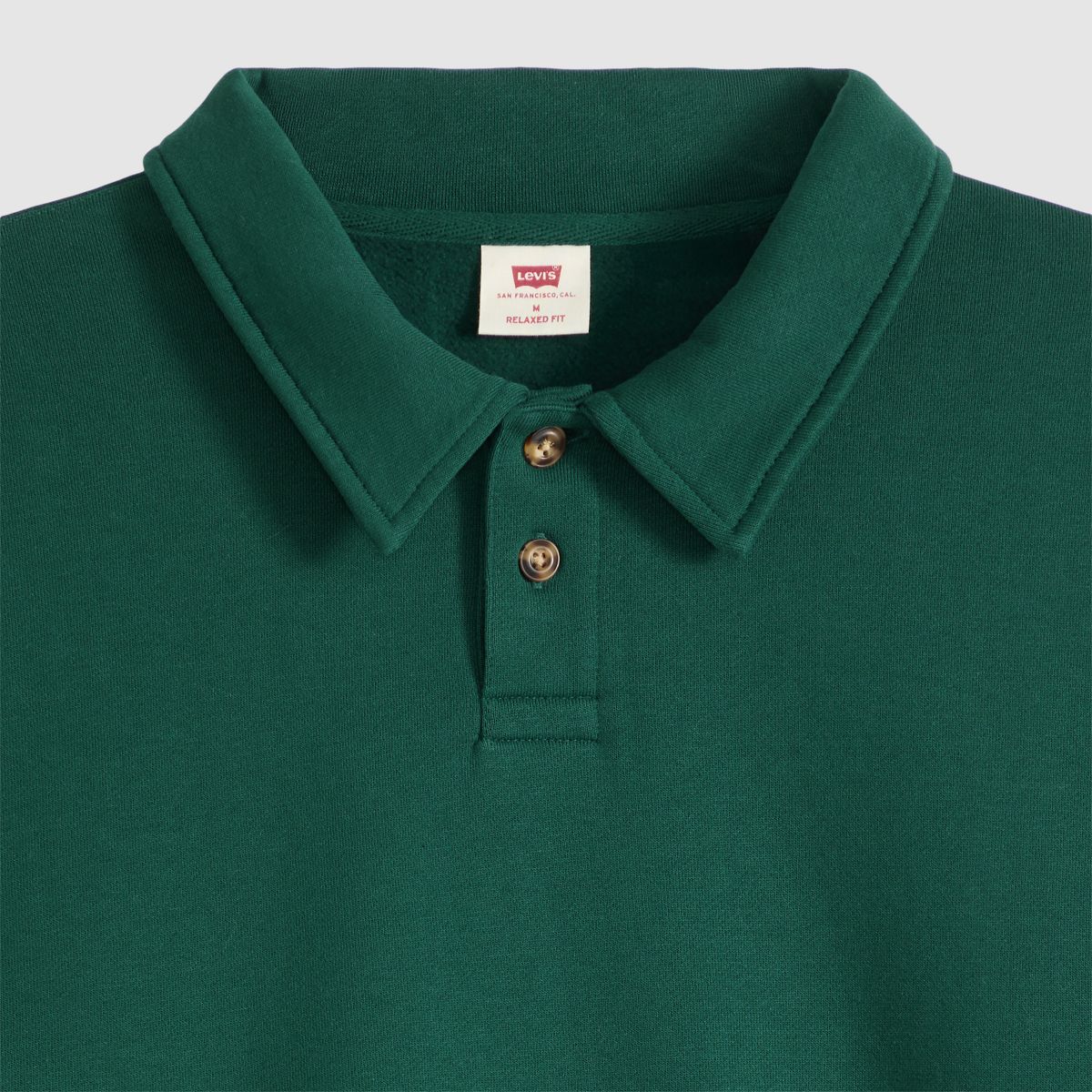 Leo Rugby Sweatshirt — Ponderosa Pine - Green